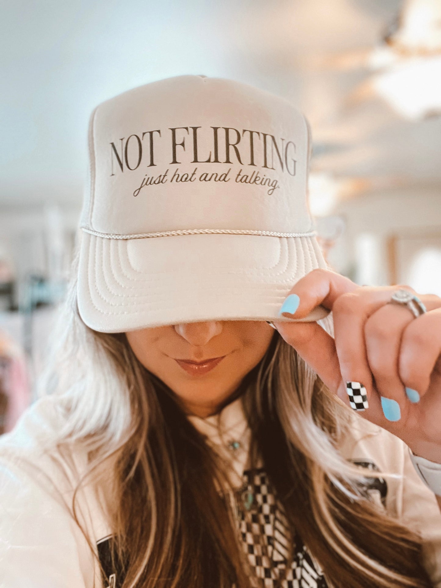 Not Flirting Trucker Hat