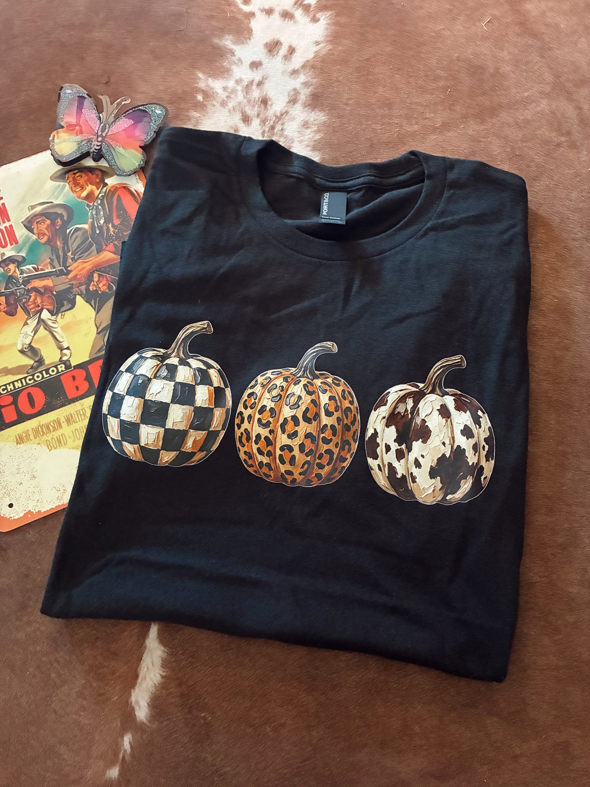 Boujee Pumpkin Trio Unisex tee