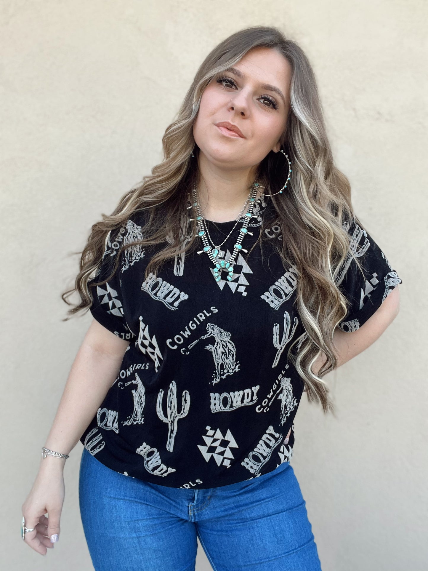 Glam it Up Top BLACK