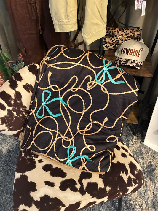 Rope & Bow Blanket
