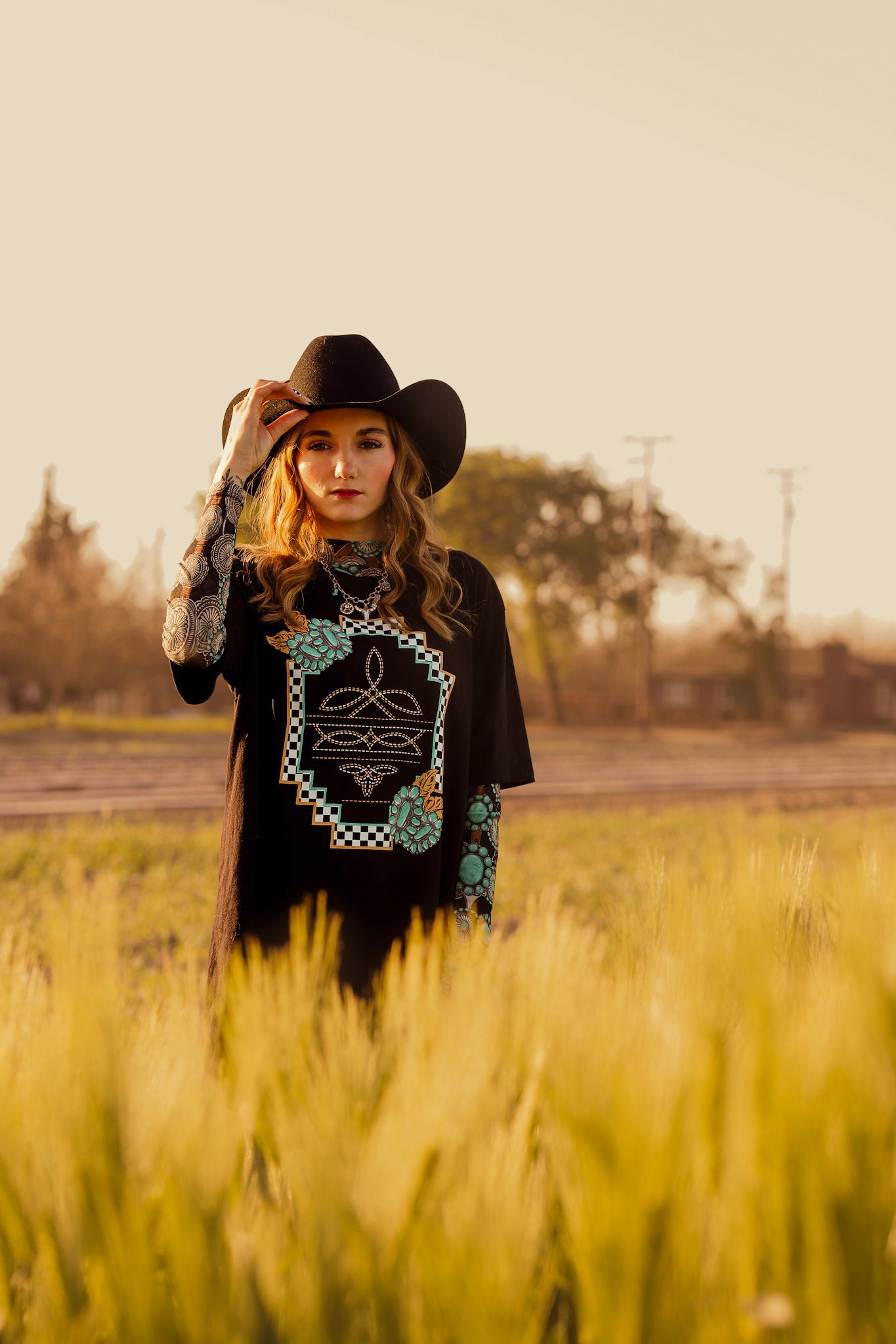 Small Town Big Dreams T-Shirt Dress