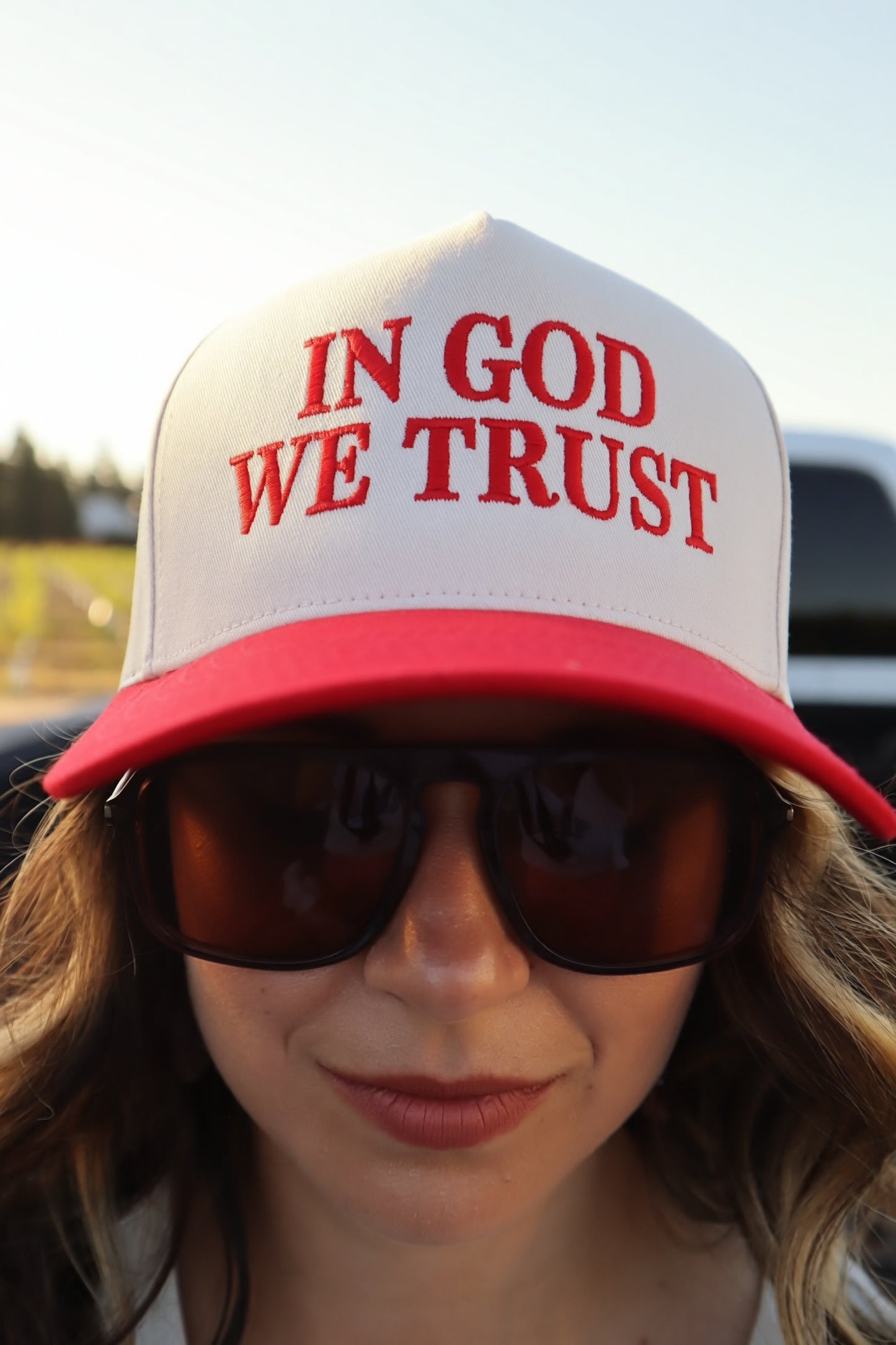 In God We Trust Trucker Hat