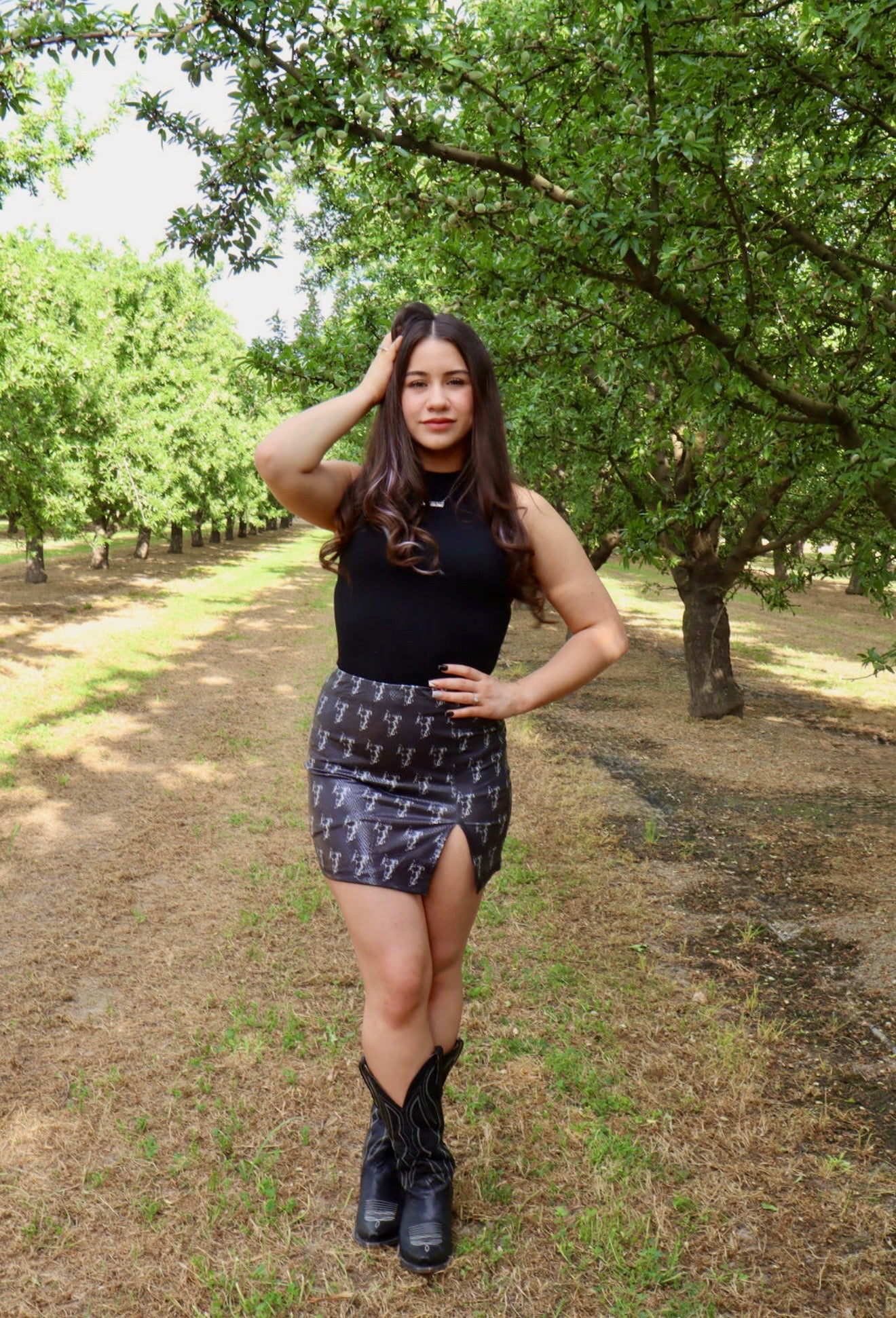 Side Saddle Skort