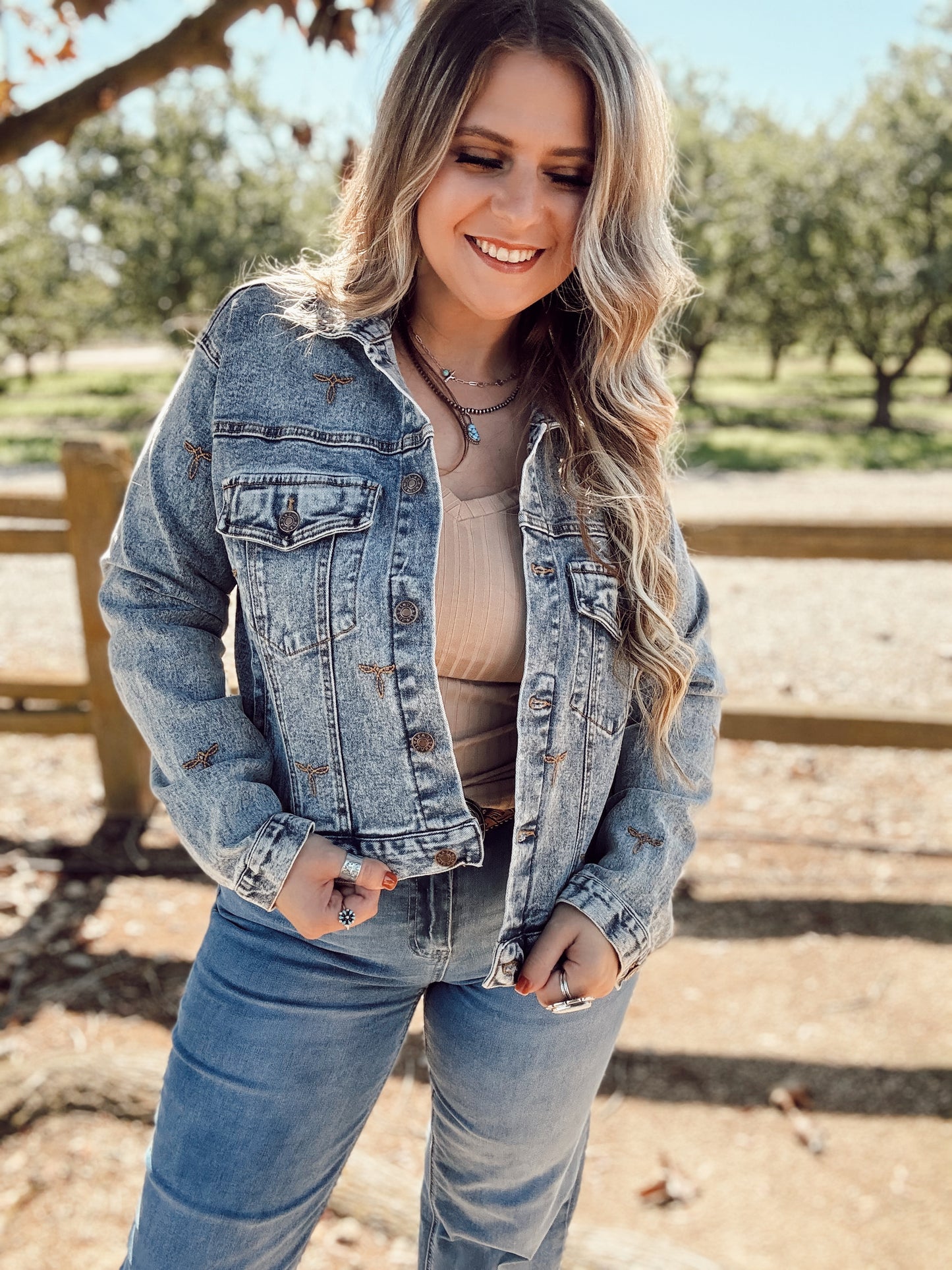 Boot Stitch Denim Jacket