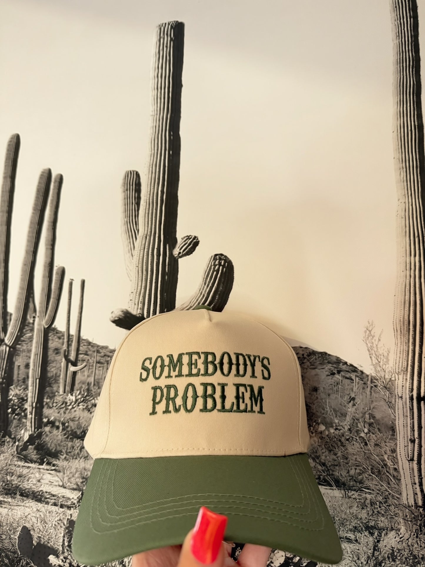 Somebody's problem trucker hat