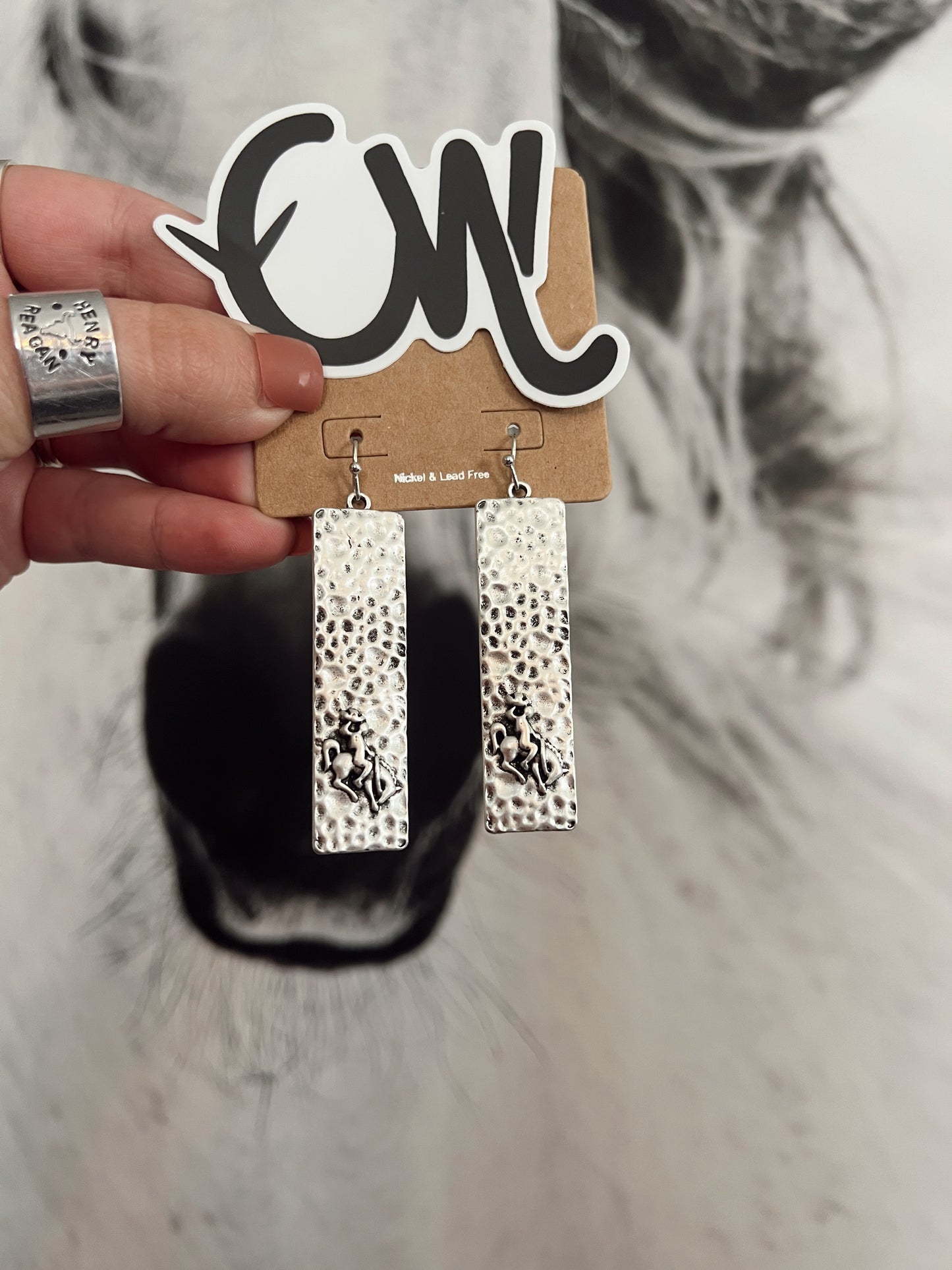 Bronc Earrings