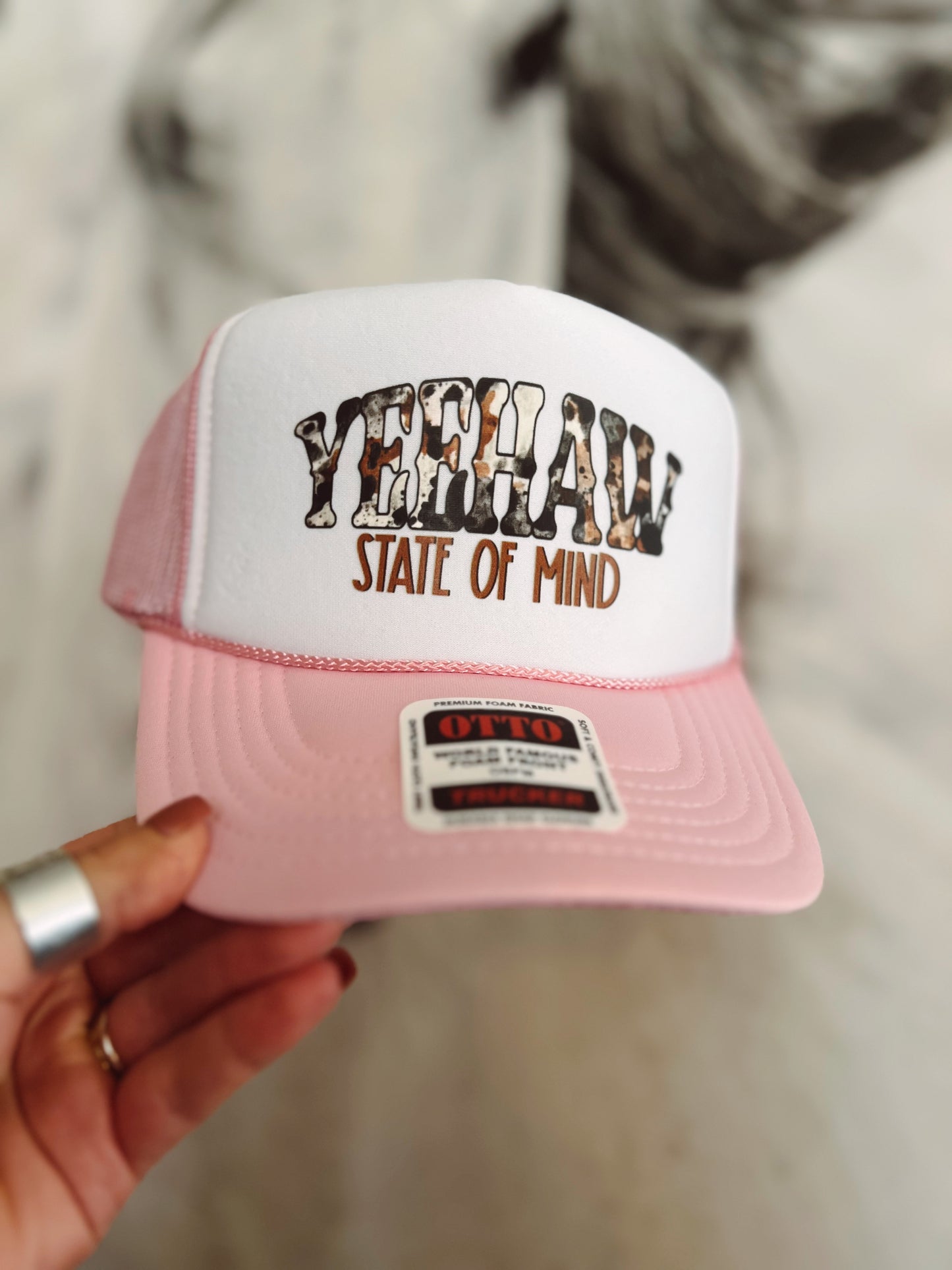 YeeHaw State Of Mind Trucker Hat