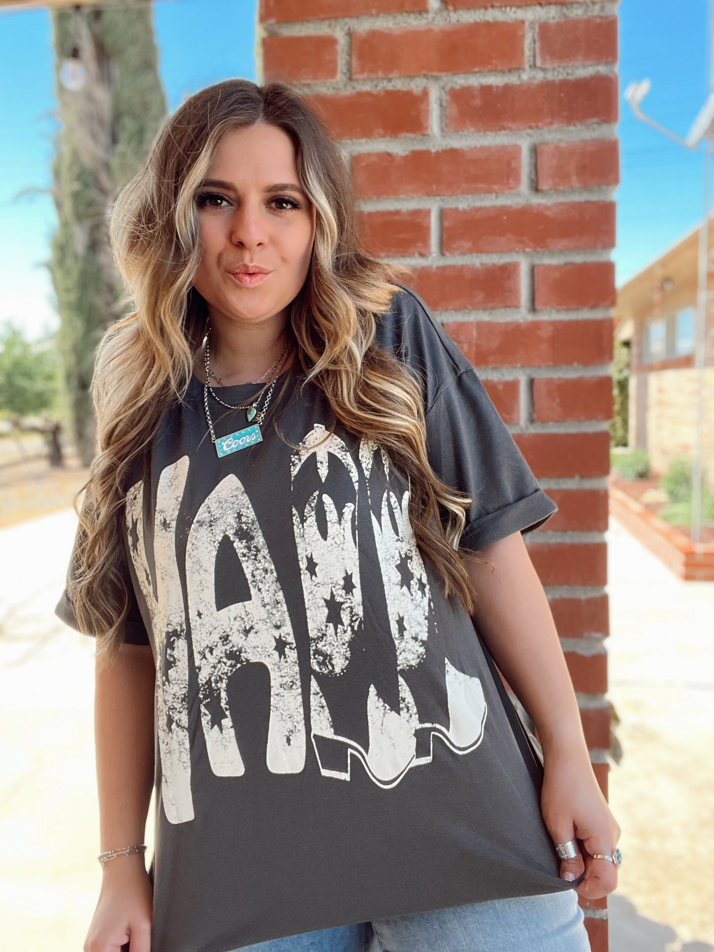 Y'all Cowboy Boots Tee