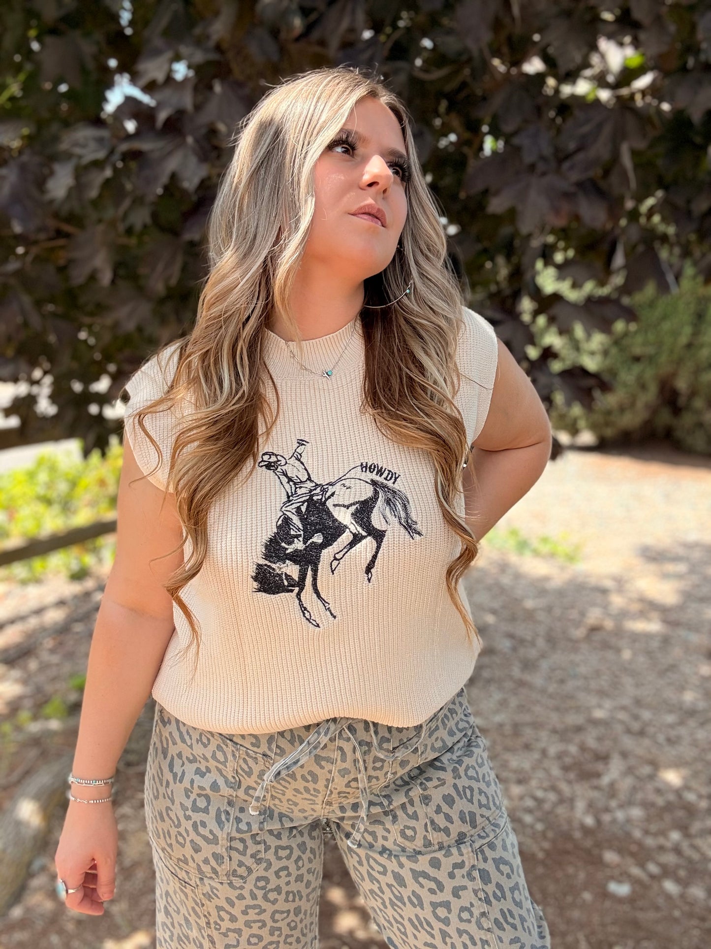 Buckin' Bronco Sweater