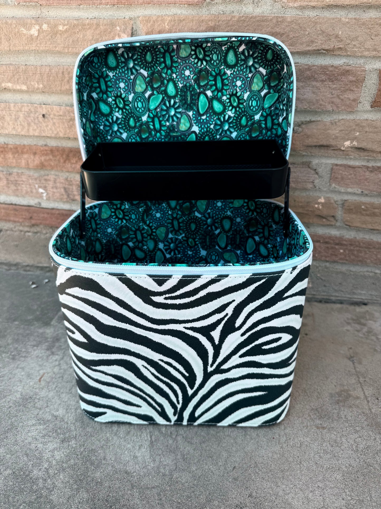 Zebra Girly Makeup Box