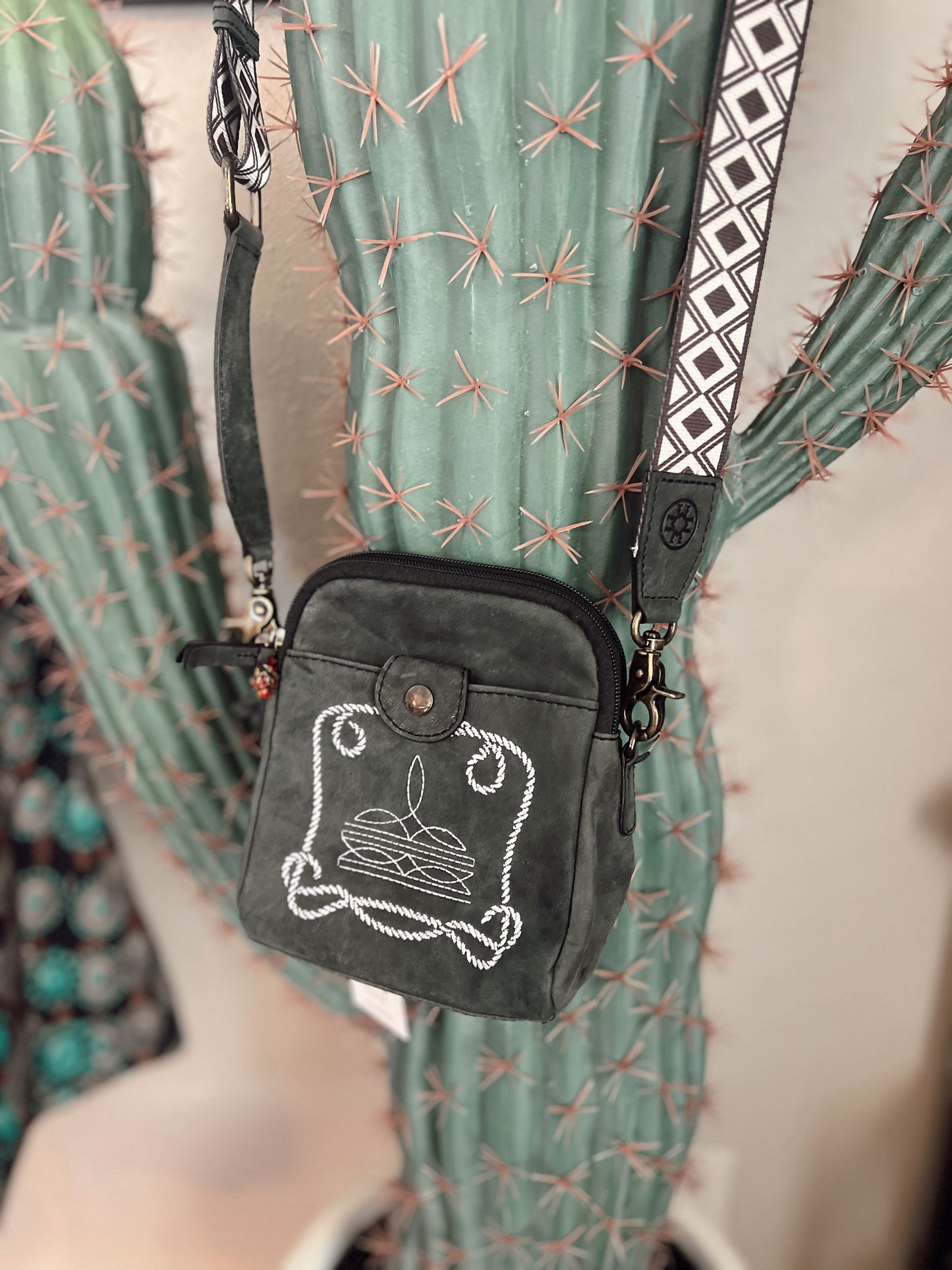 Starlight Rope Cross Body Bag *Black