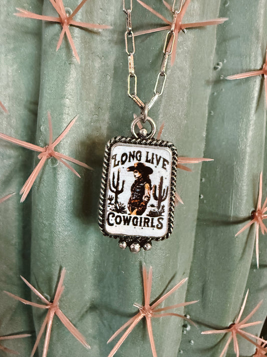 Long Live Cowgirls Necklace