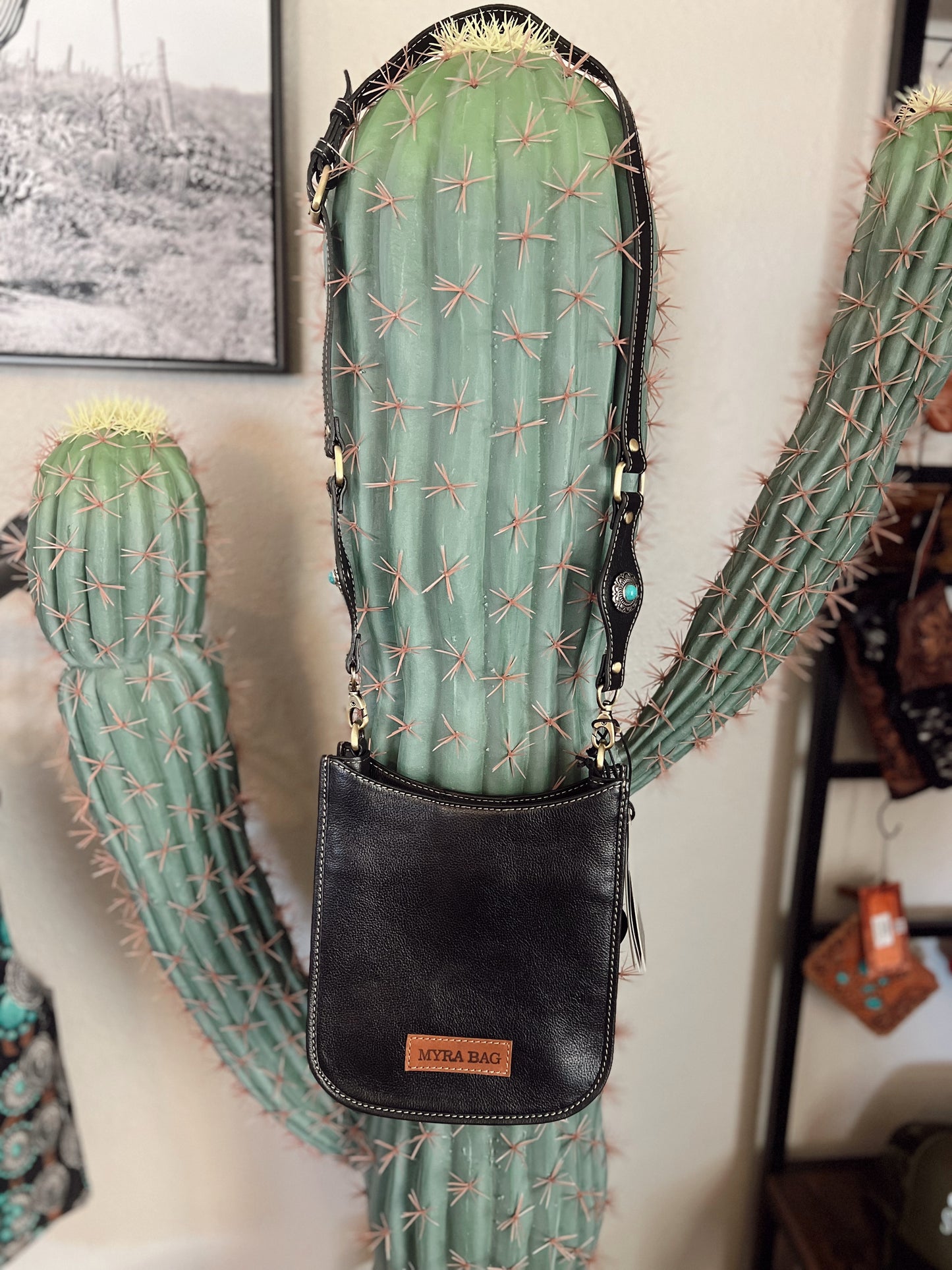Belle's Peak Hand-Tooled Bag