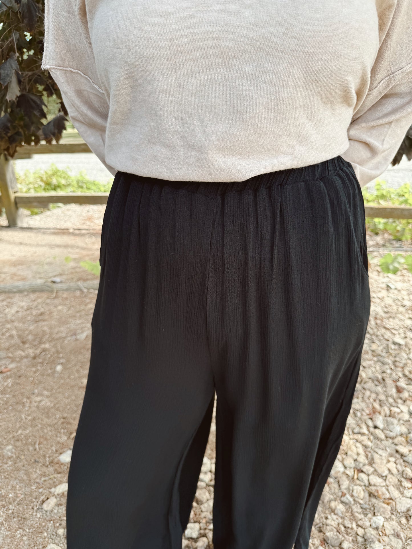 Moonlight Woven Wide Leg Pants
