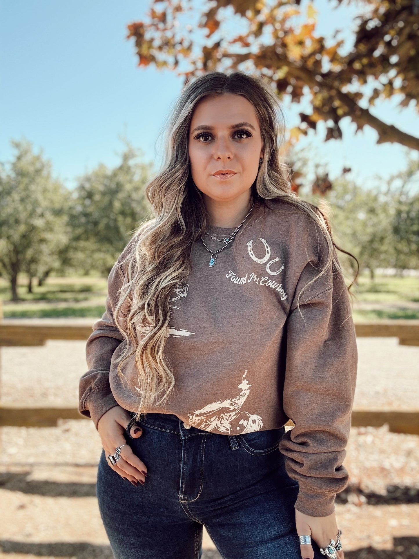 Found My Cowboy Crewneck *Oversized