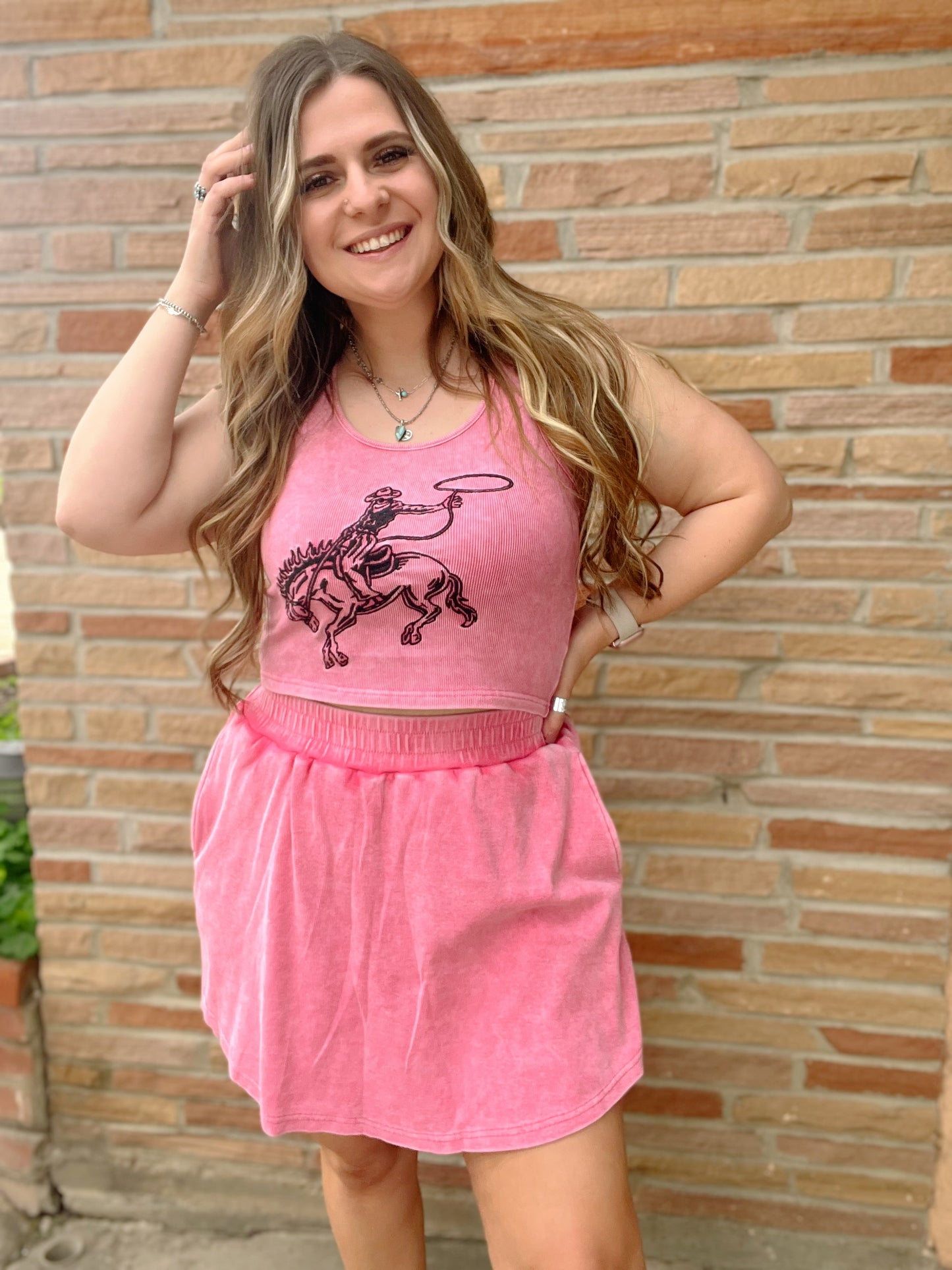 Bronc Bustin' Weekend 2 Piece Crop Set