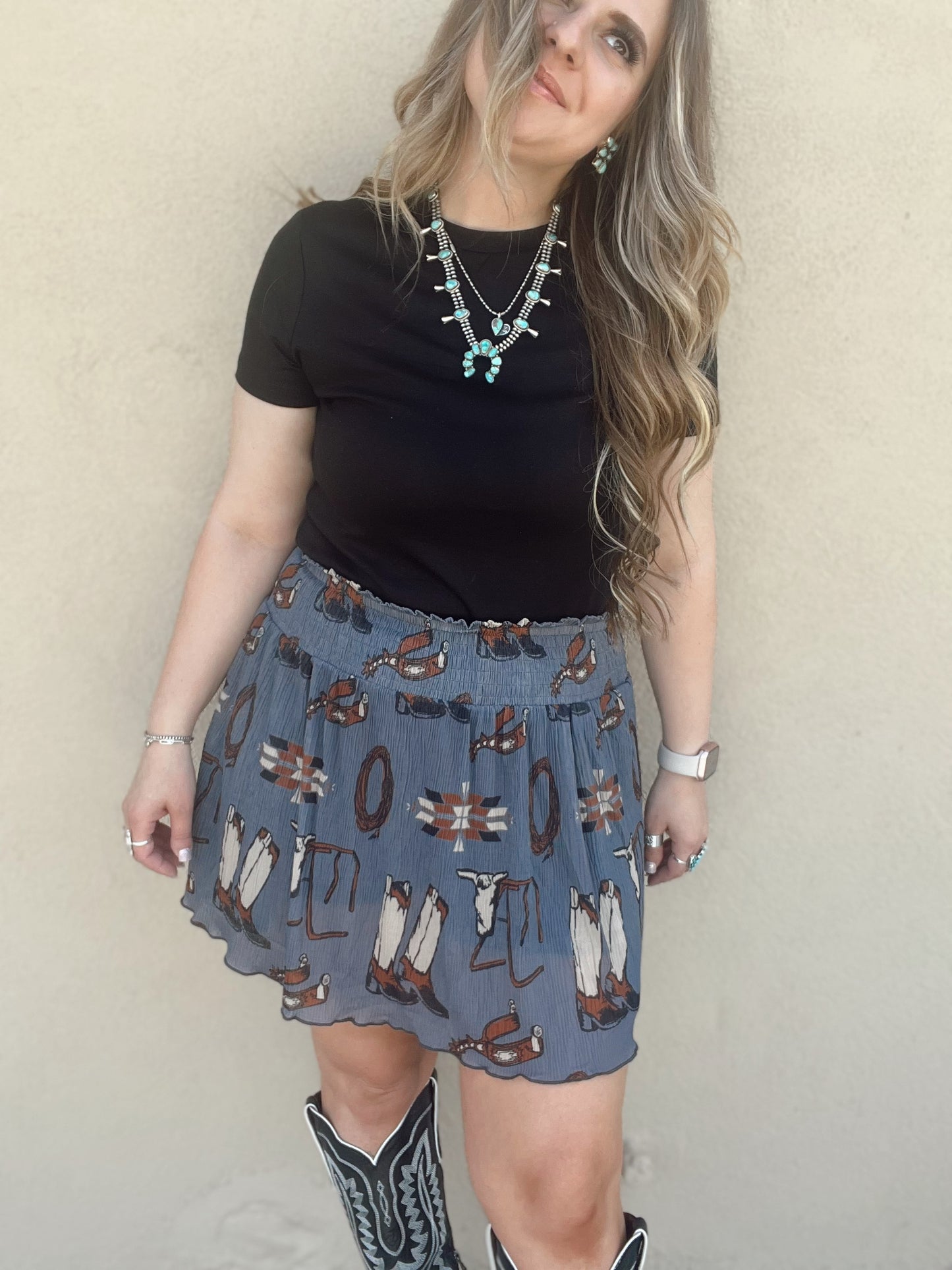Spur 'em silly Skort