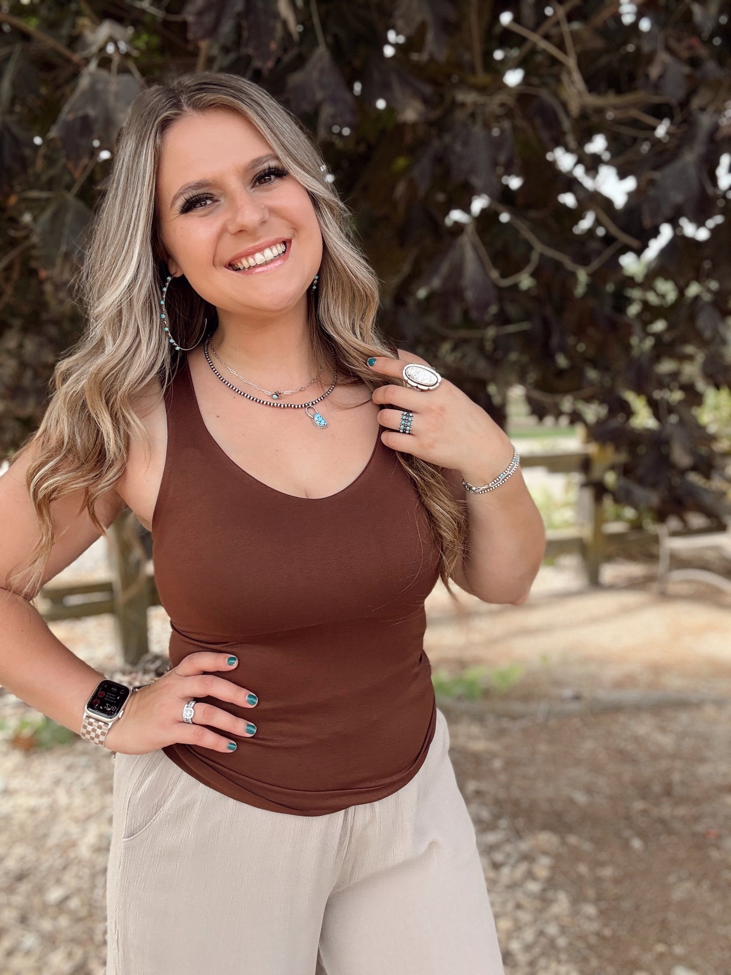 Seamless Tank Top *Brown