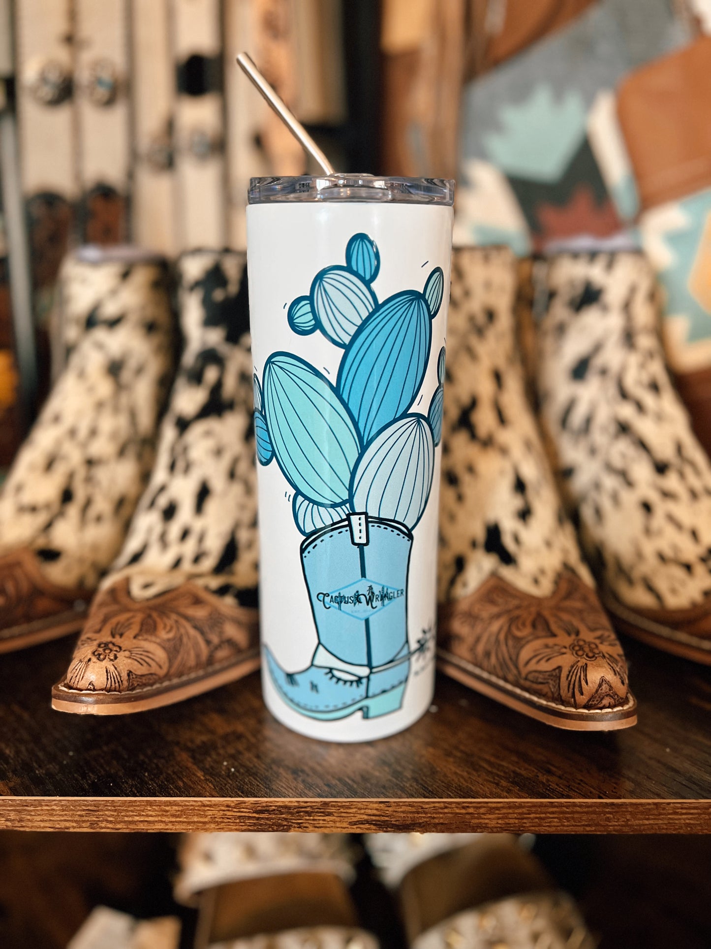 Cactus Wrangler x The Saddle Shoppe Tumbler