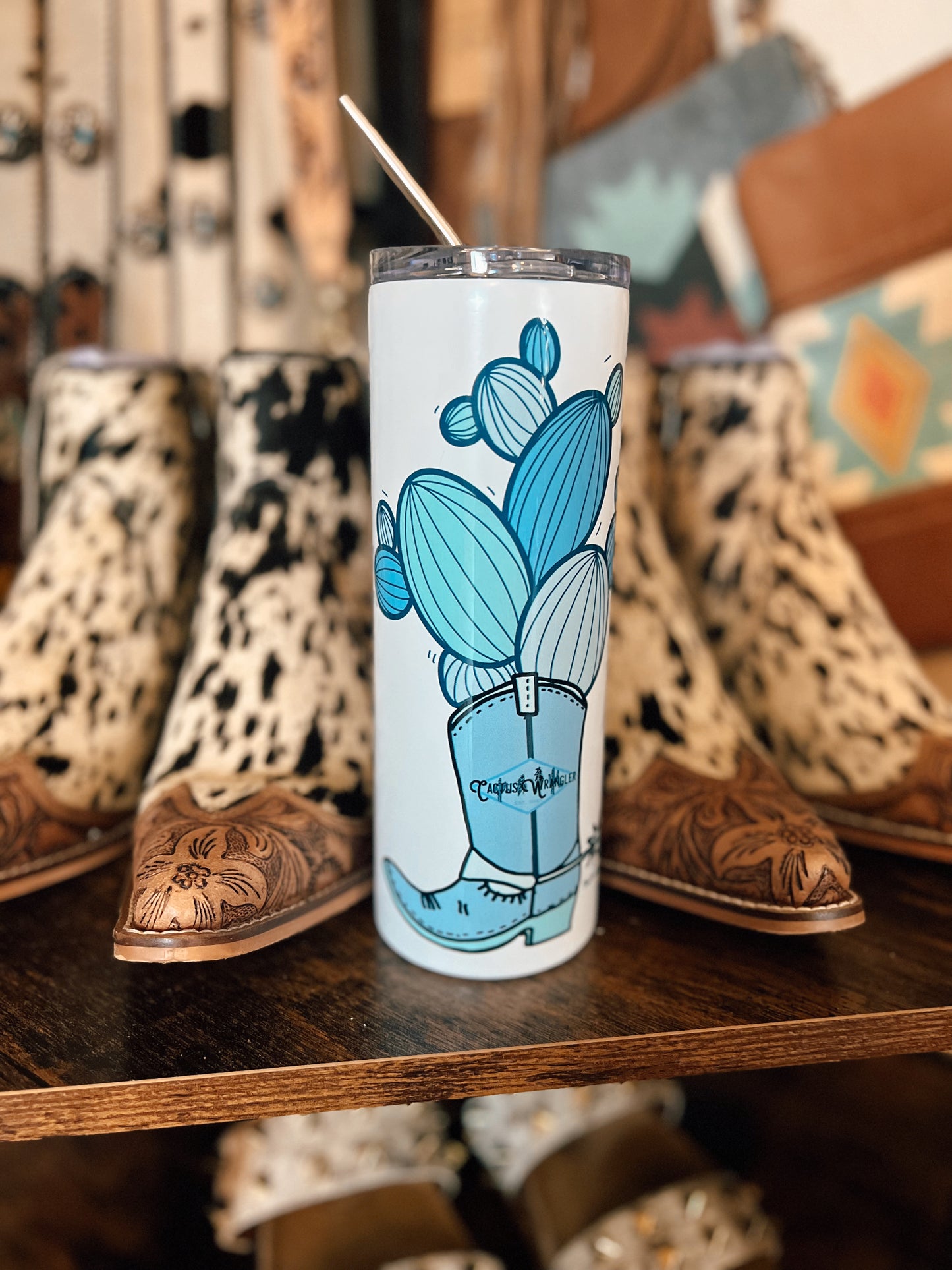 Cactus Wrangler x The Saddle Shoppe Tumbler