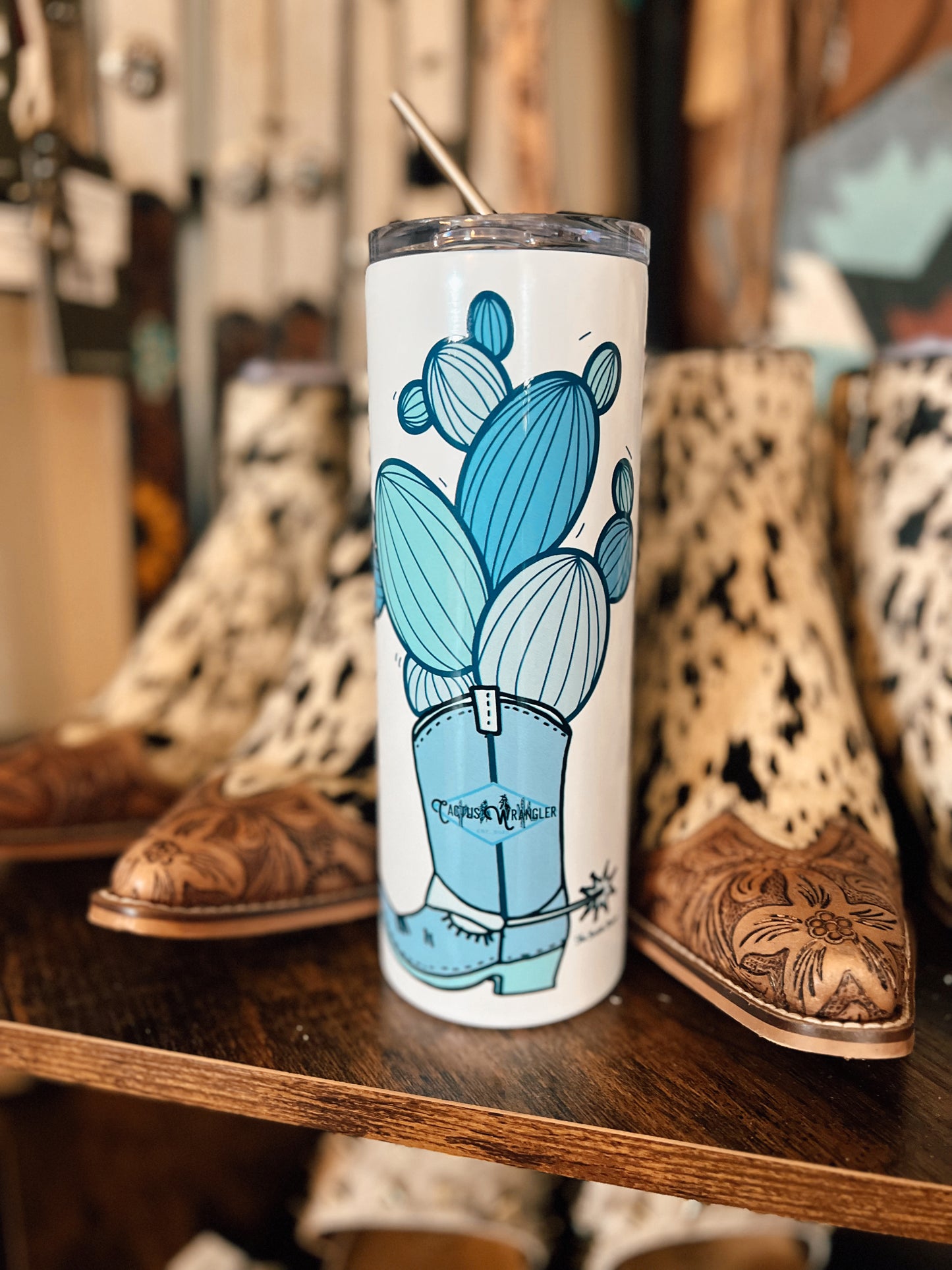 Cactus Wrangler x The Saddle Shoppe Tumbler