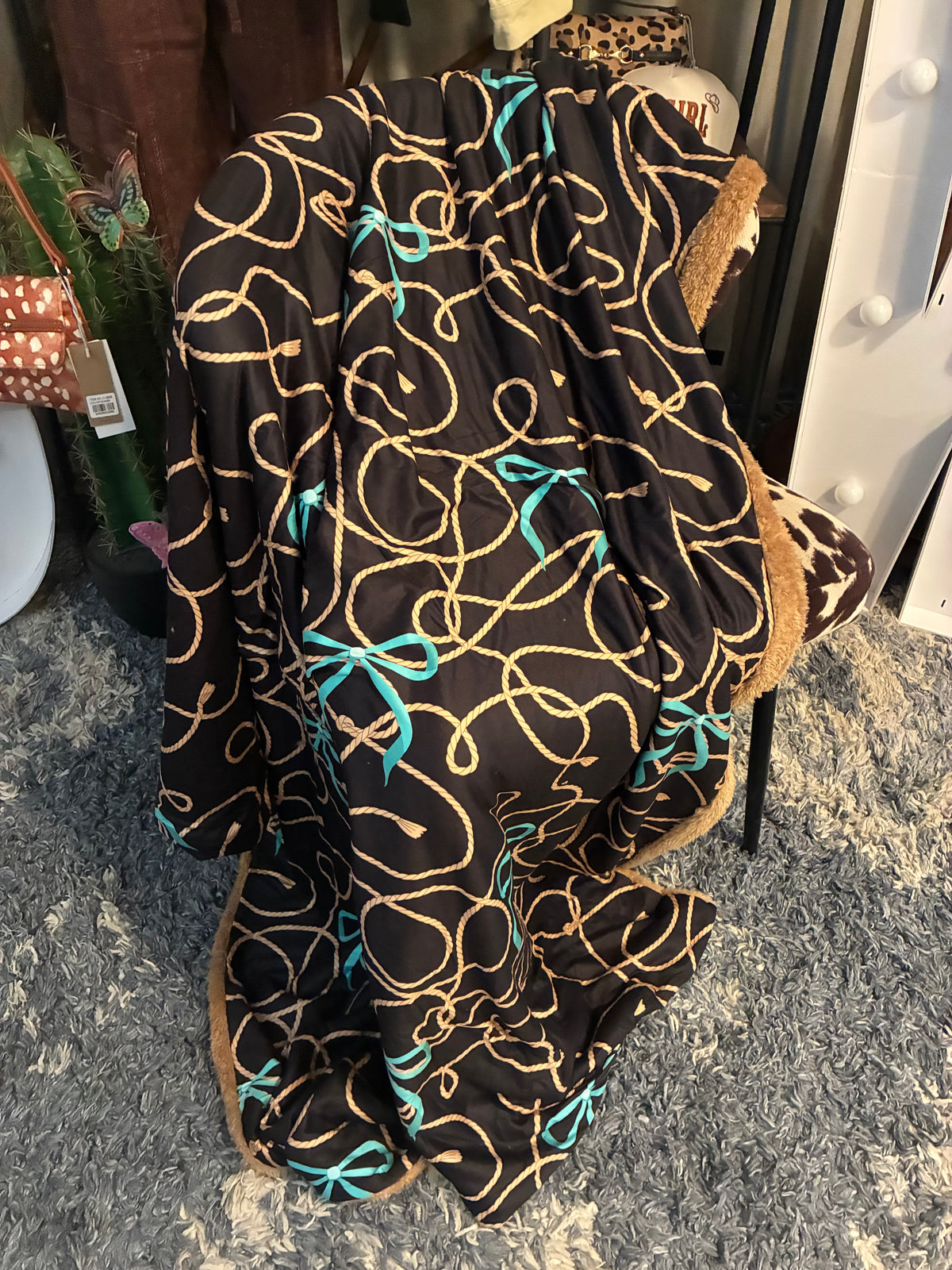 Rope & Bow Blanket