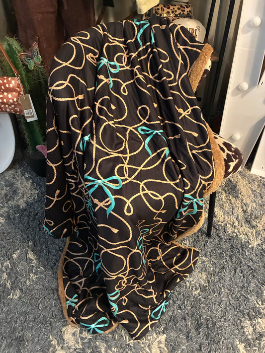 Rope & Bow Blanket