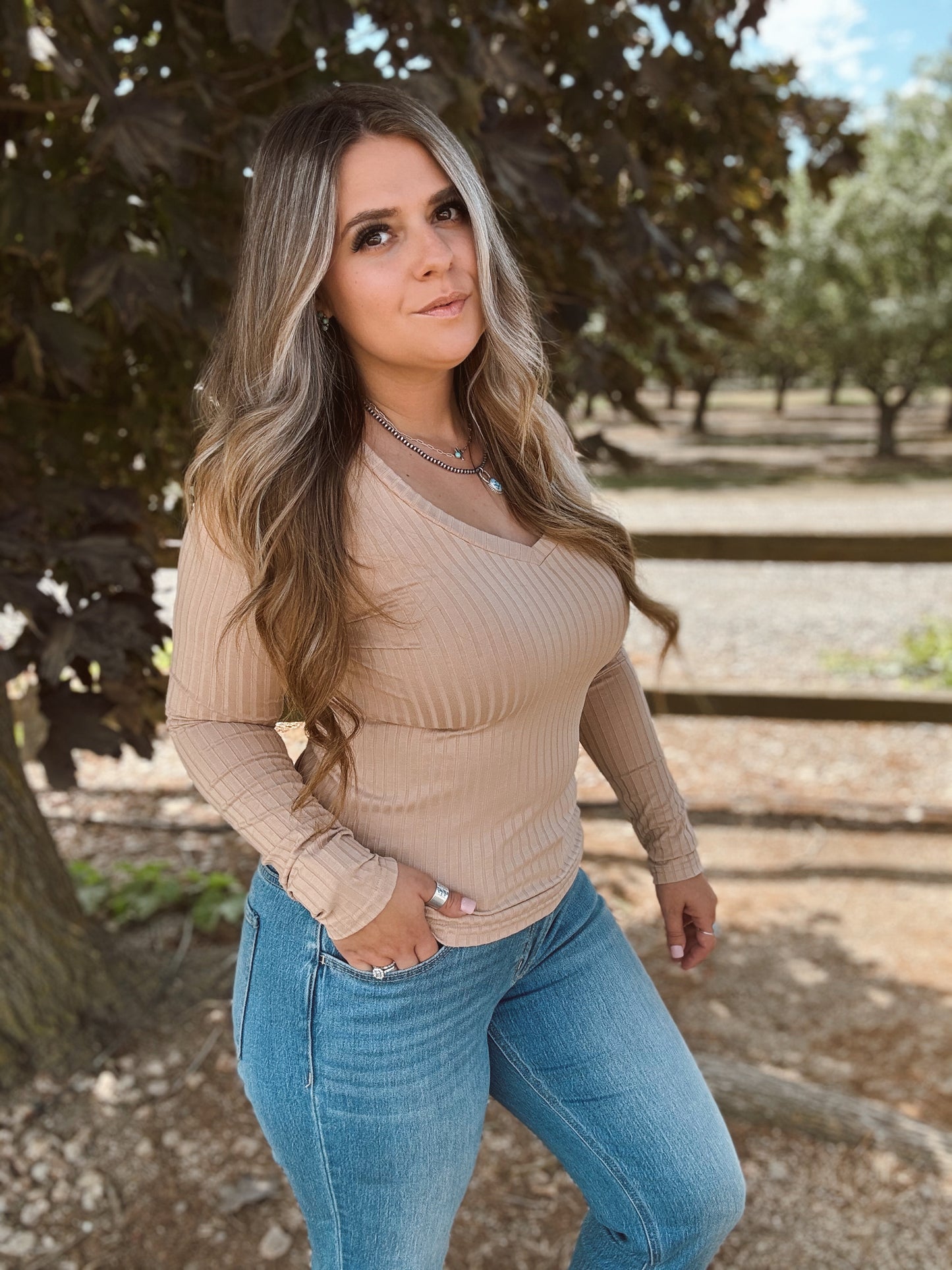Deer Creek Slim Fit Long Sleeve Top