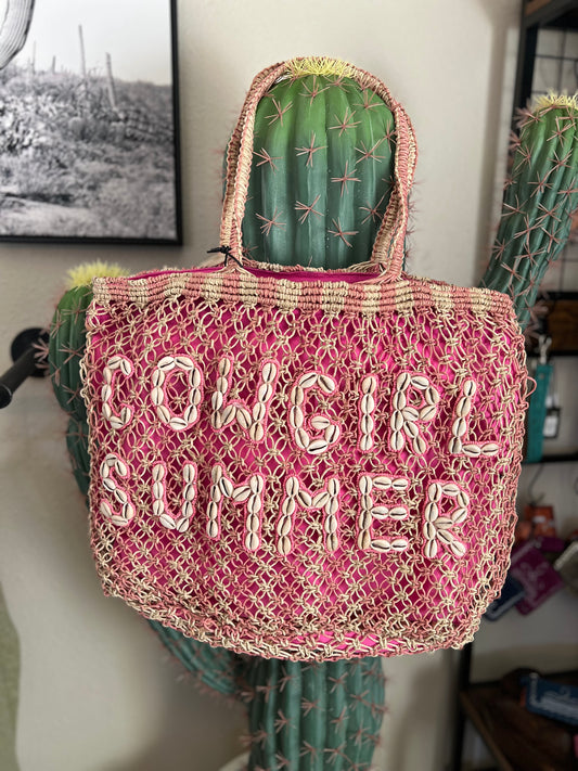 Cowgirl Summer Tote Bag