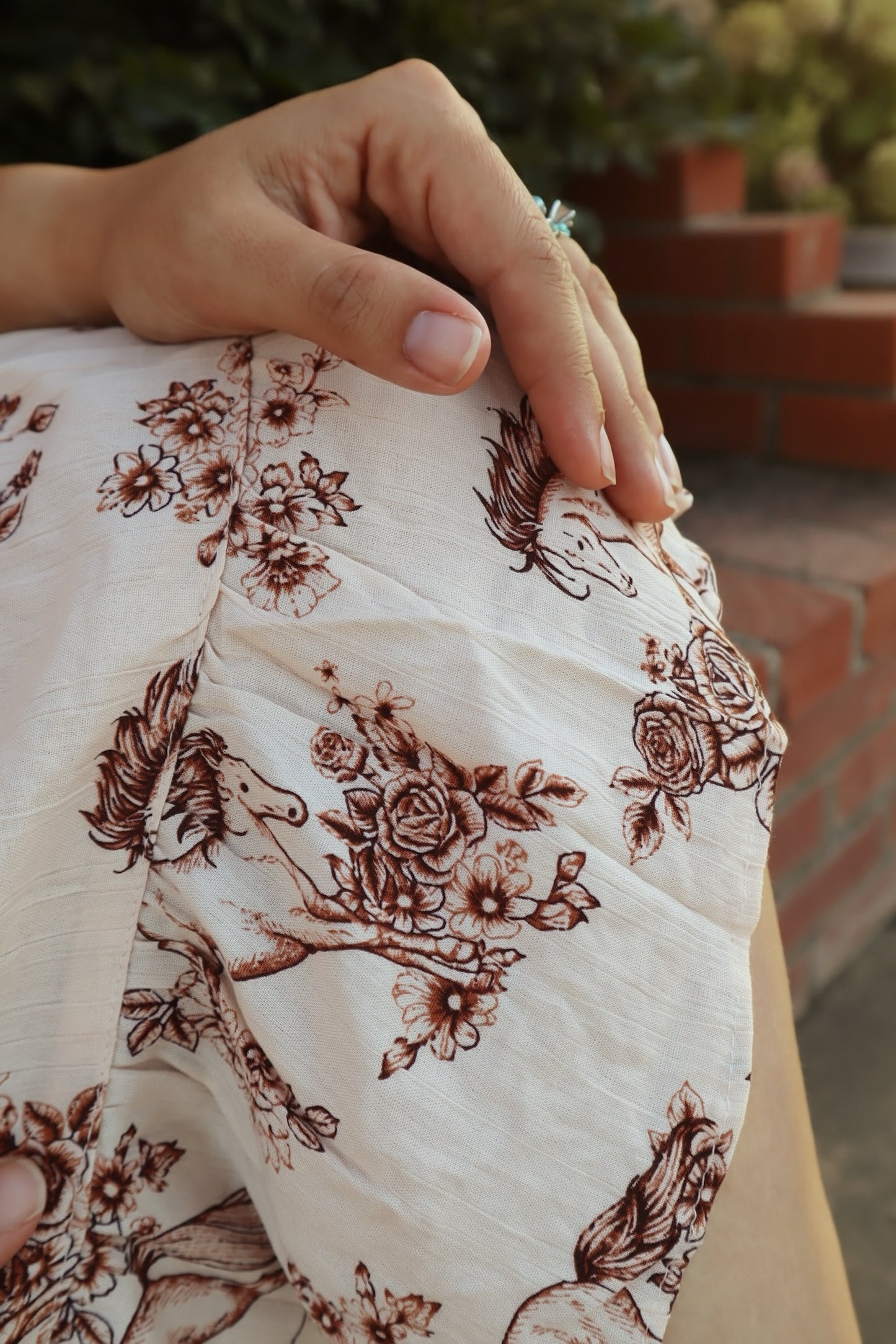 Run Free Horse Print Dress