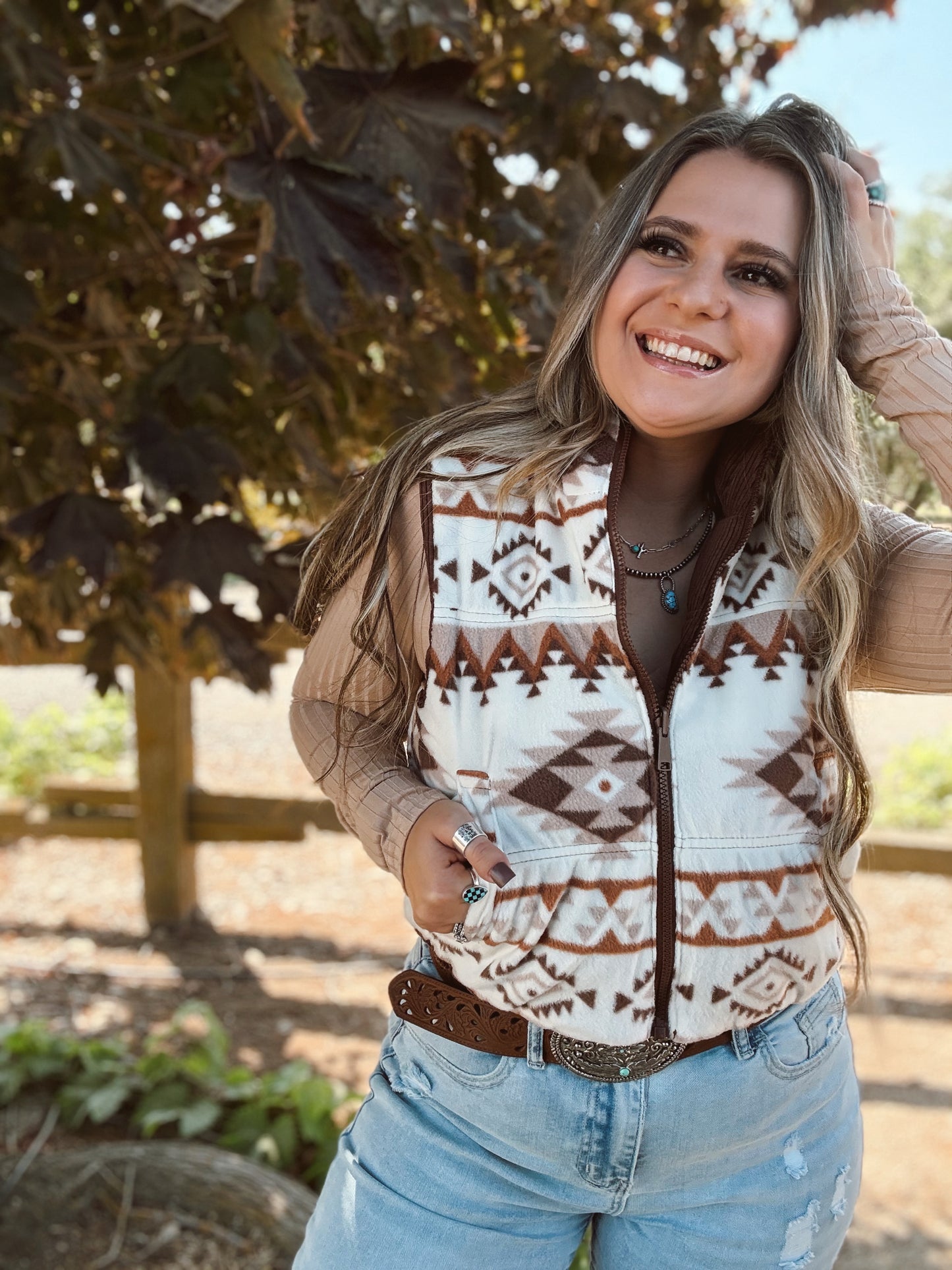 Ski Queen Corduroy Vest