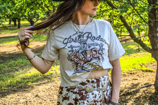 Not my First Rodeo Crop Tee
