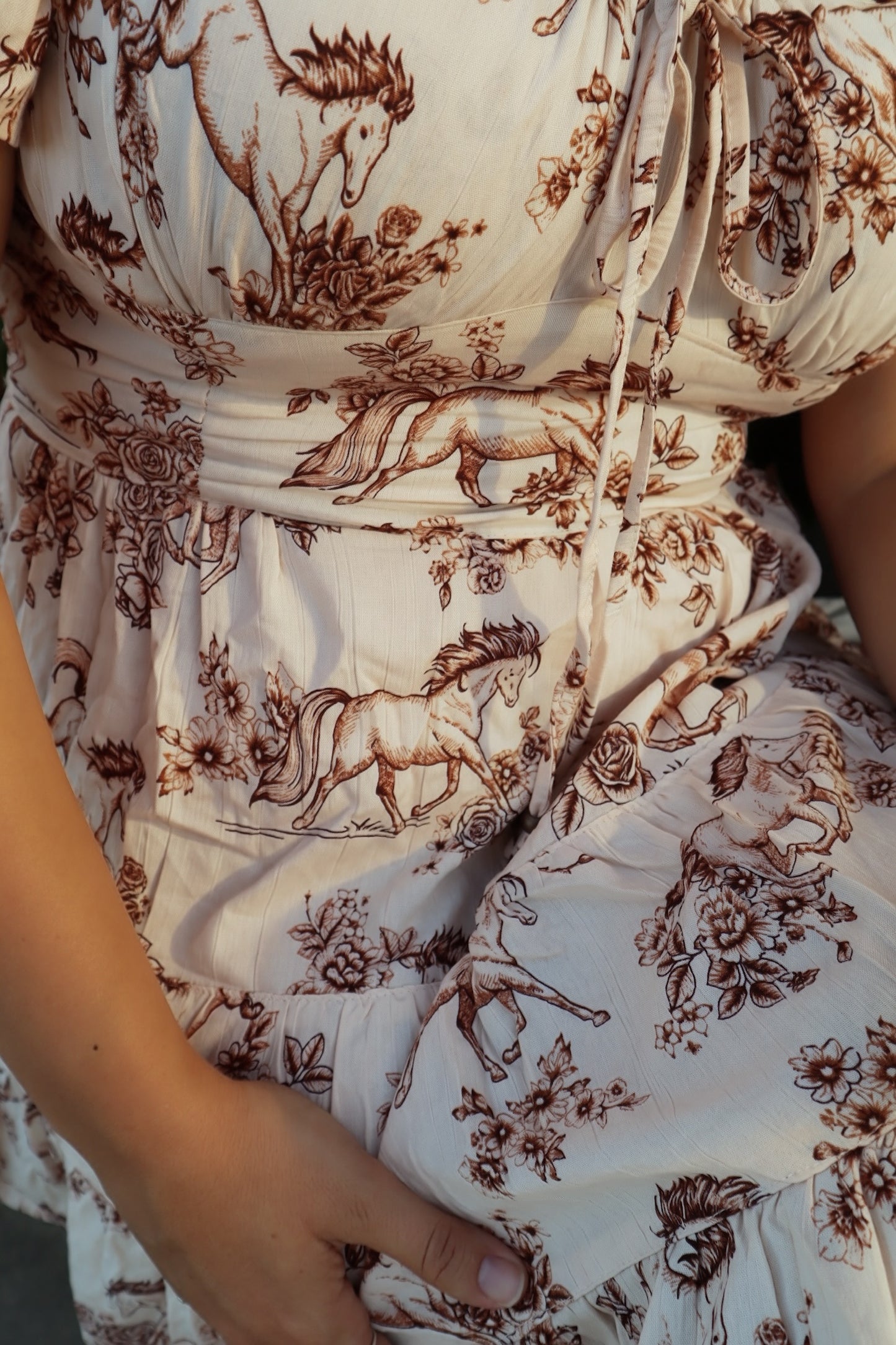 Run Free Horse Print Dress