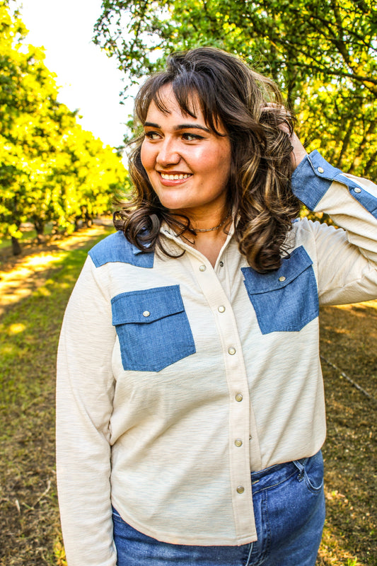 Cowgirl Babe Pearl Snap