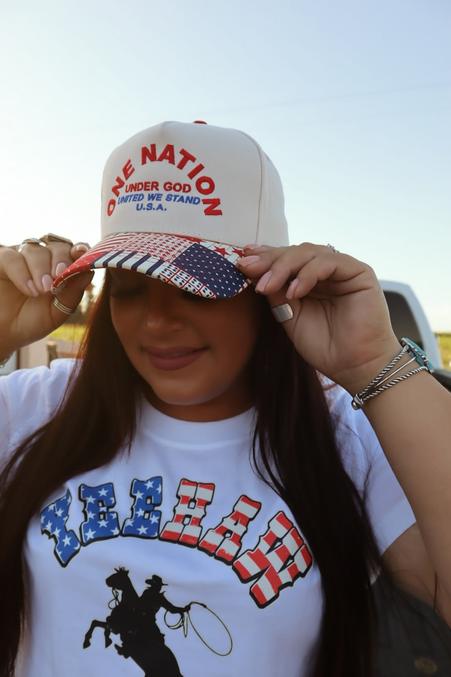 One Nation Under God Trucker Hat