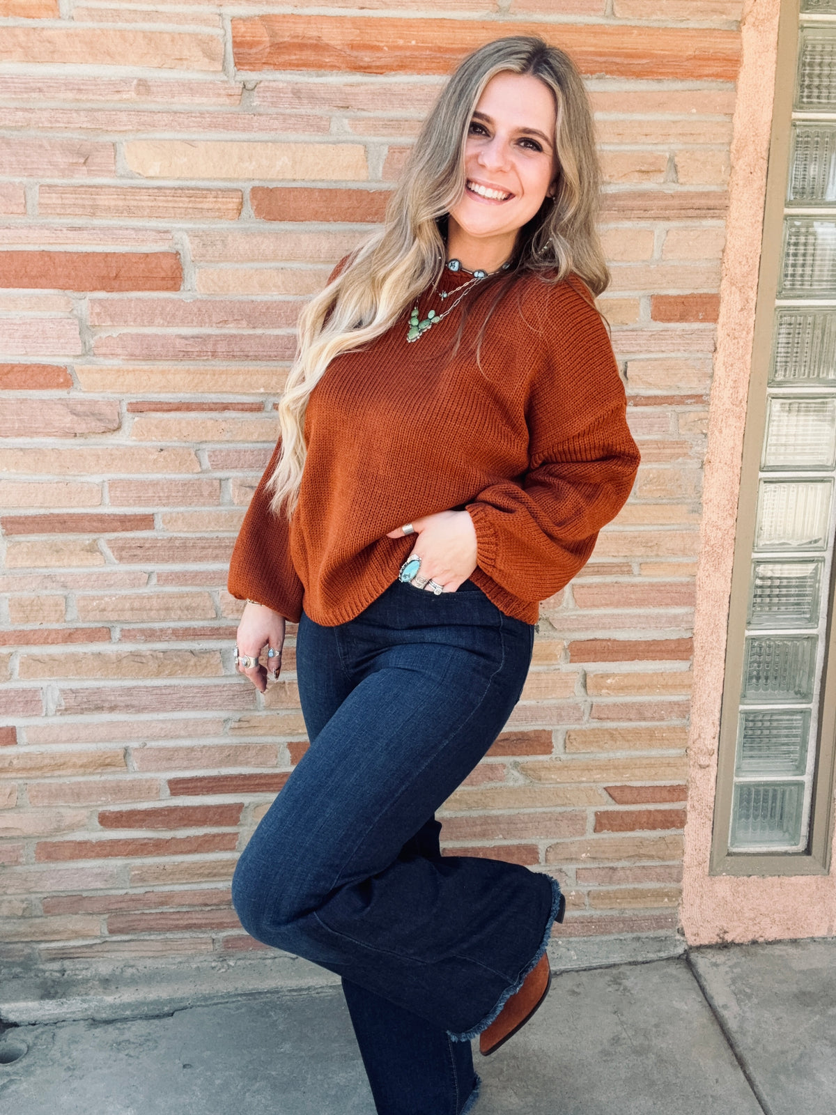 Rustic Belle Sweater