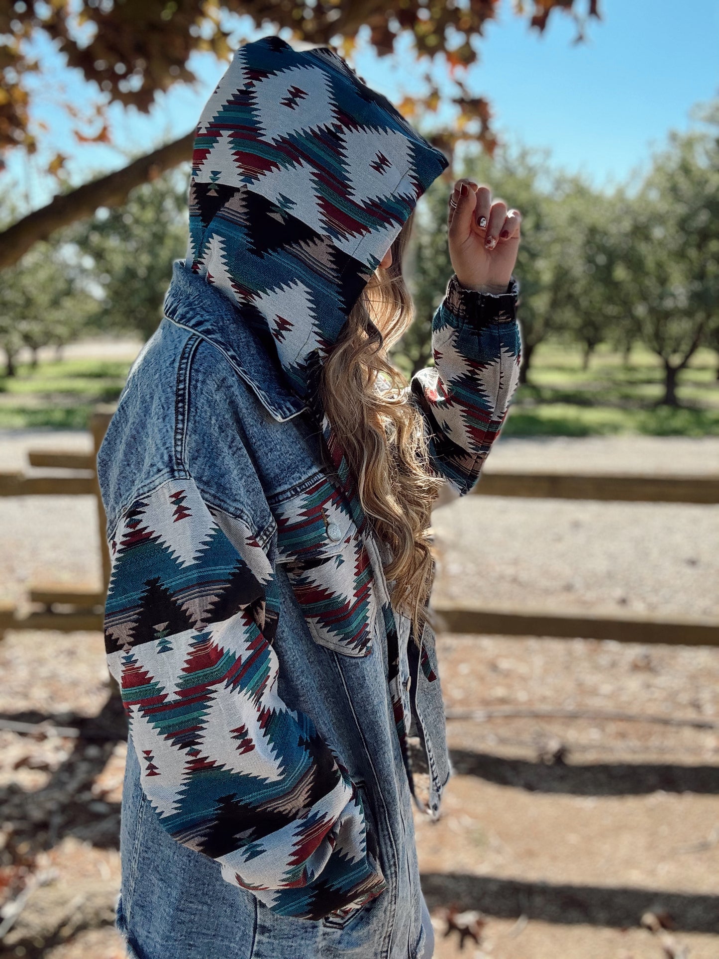 Southern Roots Denim Shacket