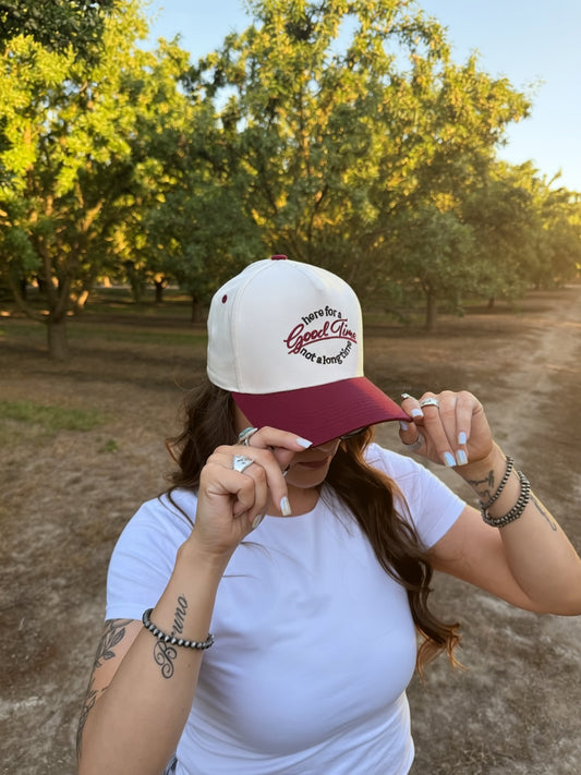 Here For a Good Time Hat