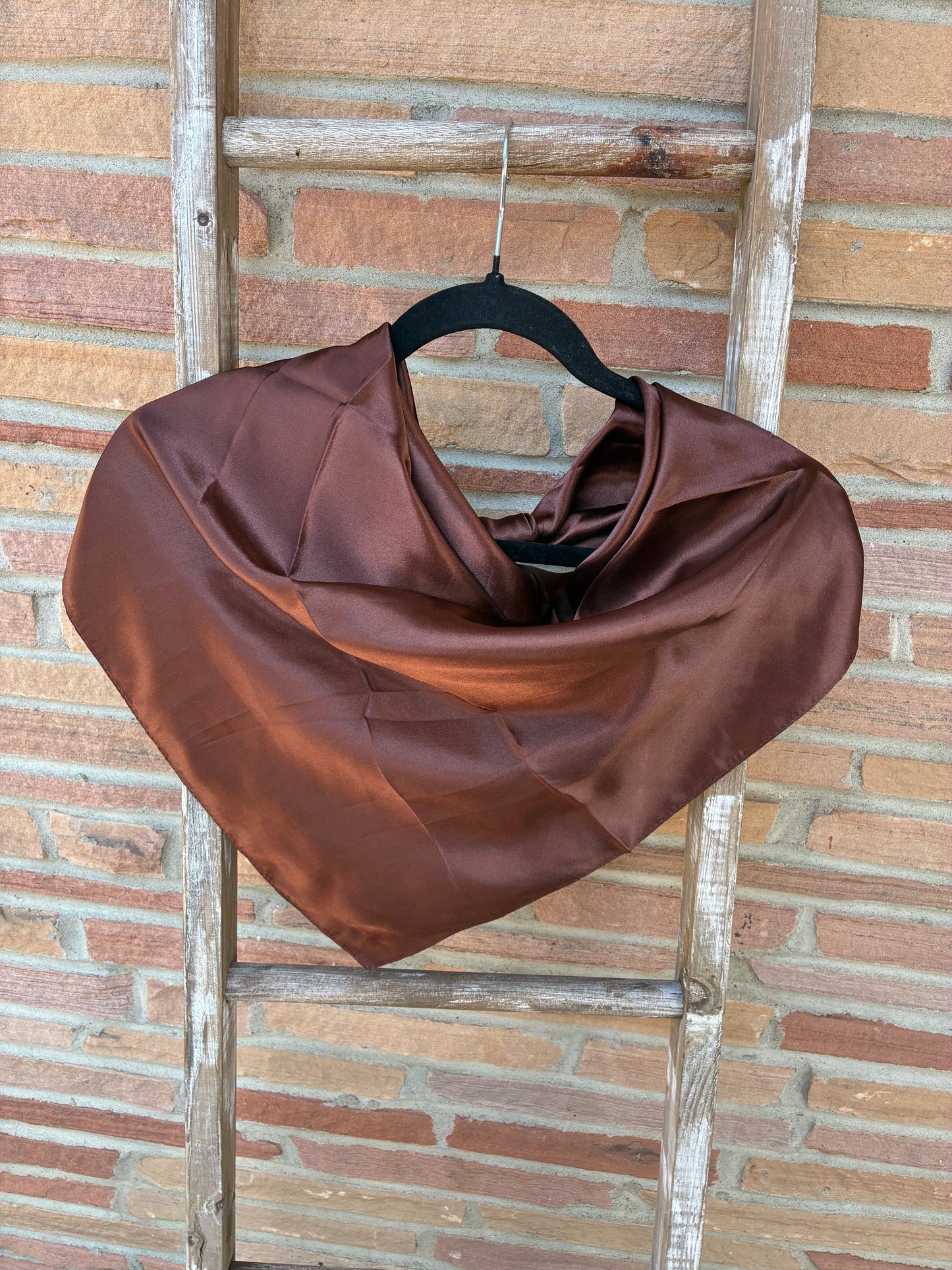 Dark Coffee Wild Rag