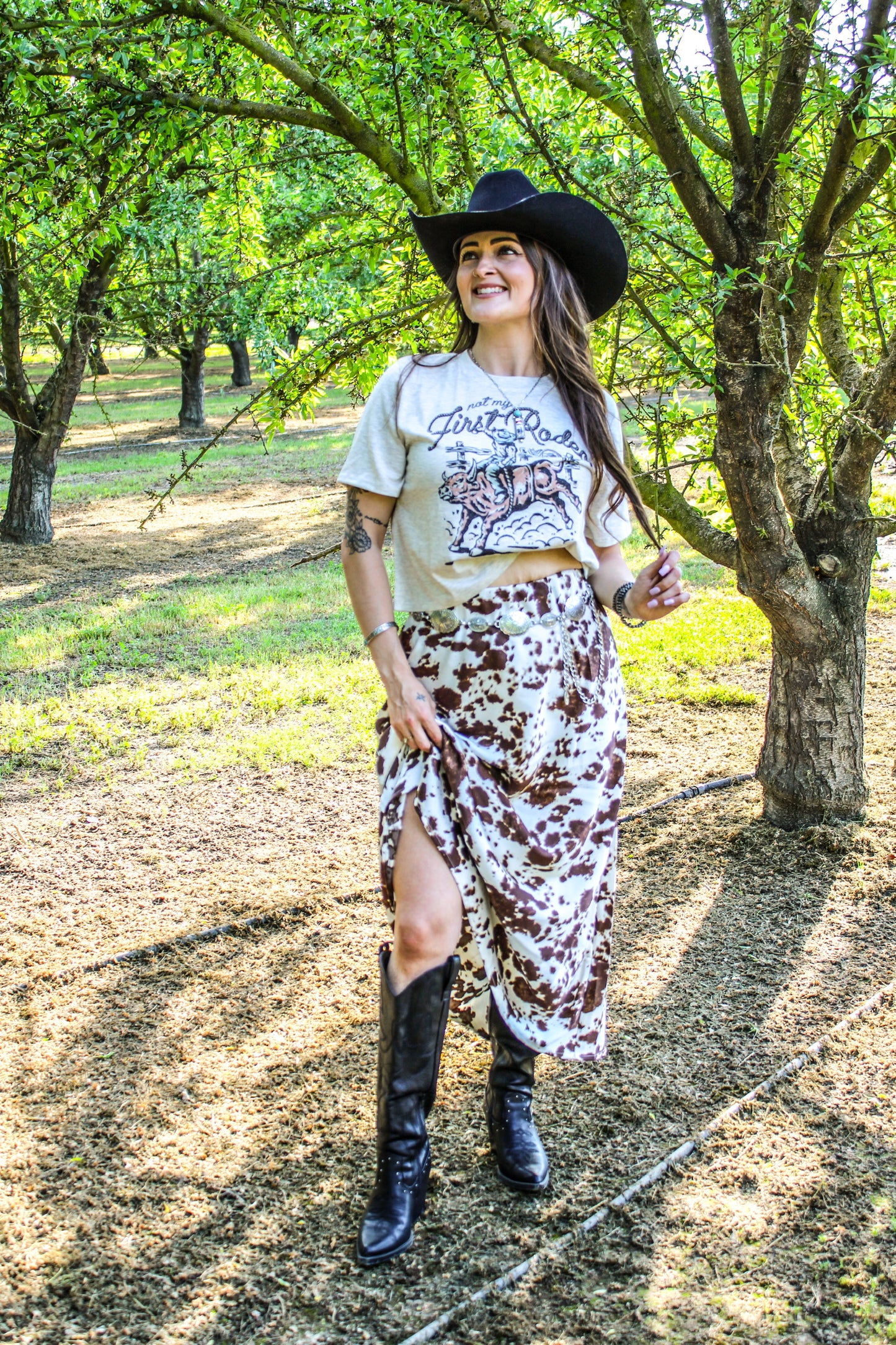 Not my First Rodeo Crop Tee