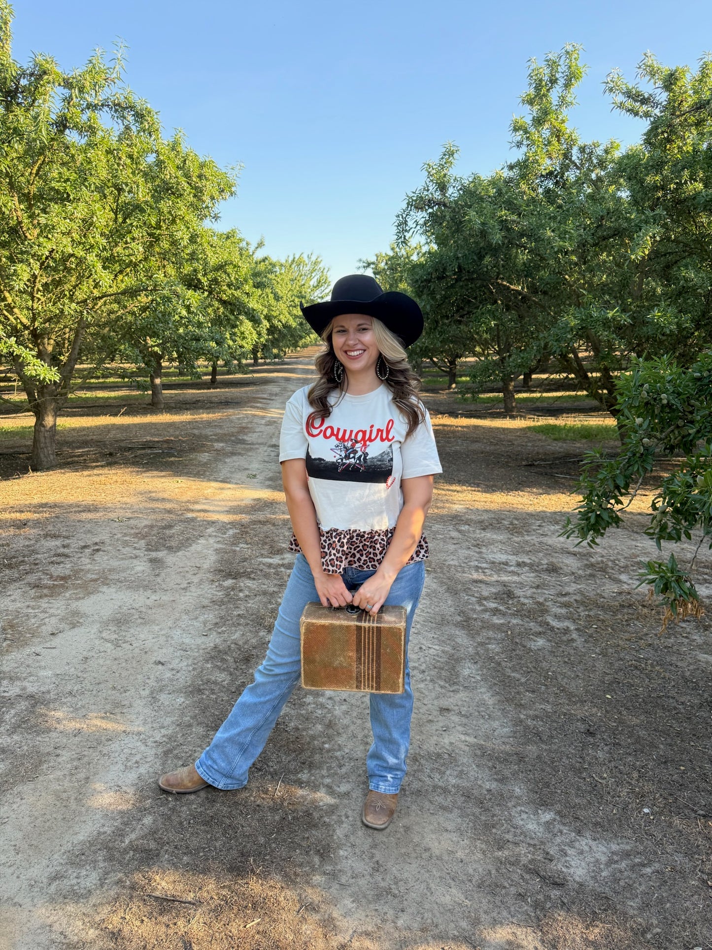 Retro Cowgirl Top