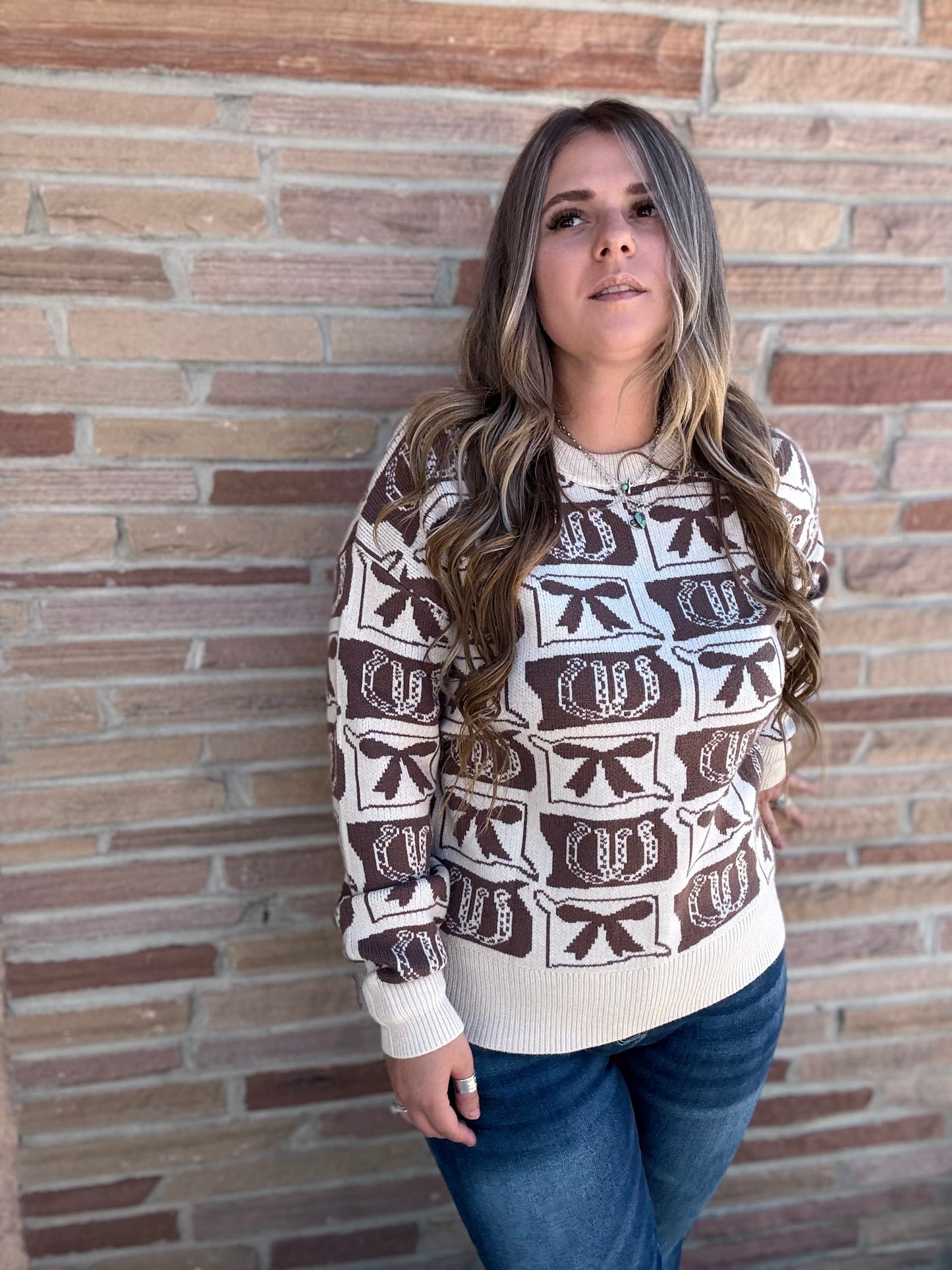 I'm A Cowgirl Sweater