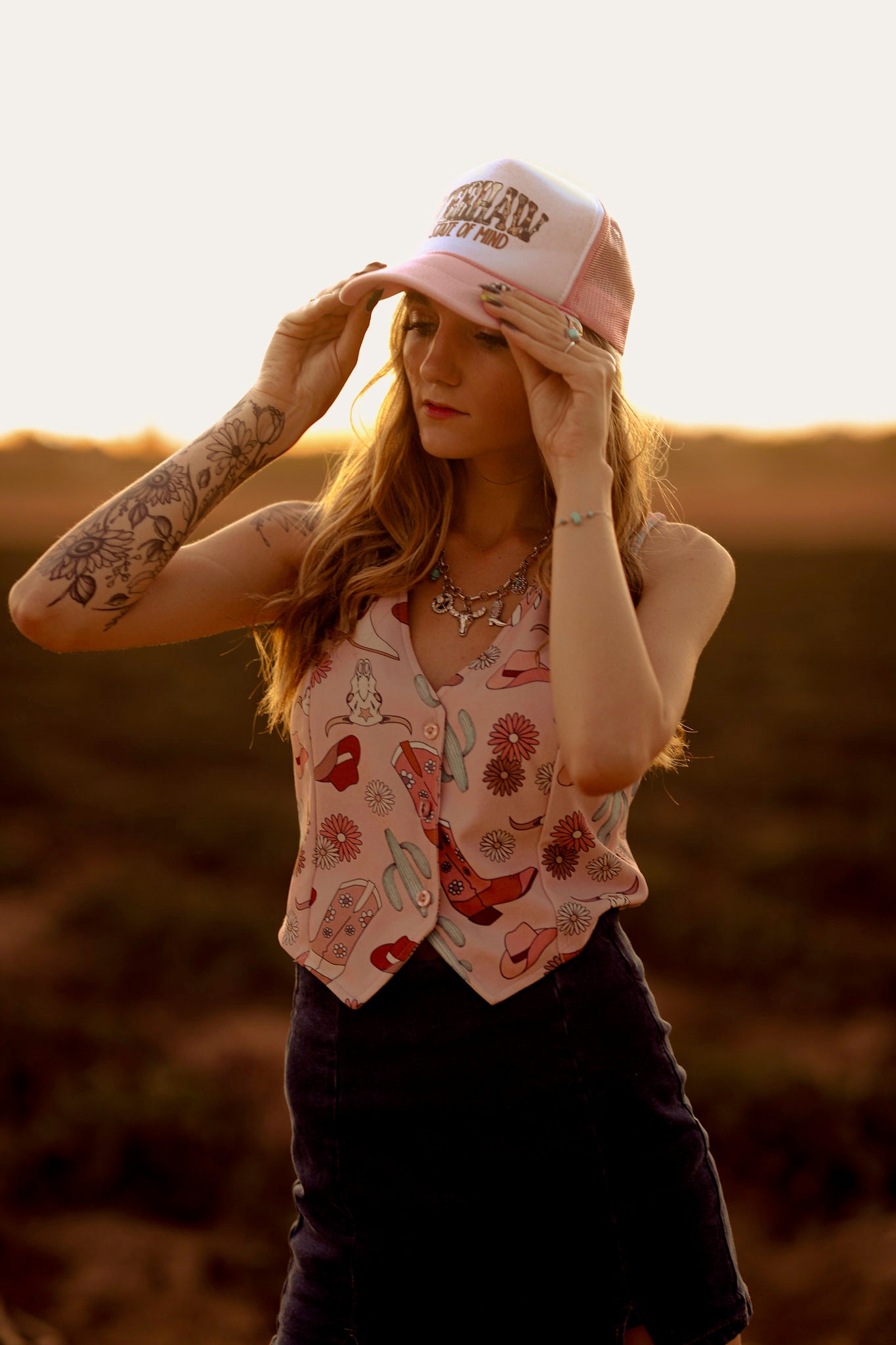 YeeHaw State Of Mind Trucker Hat