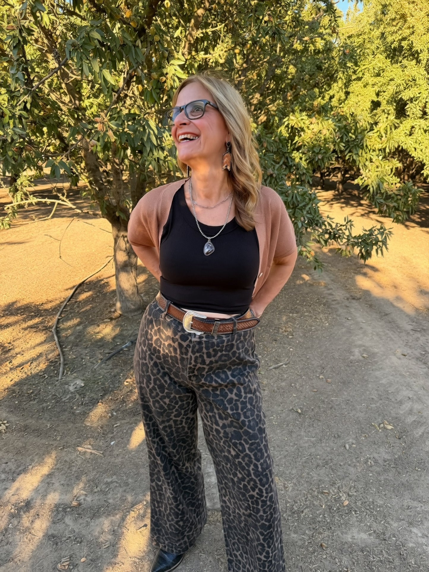 Desert Dusk crop tank