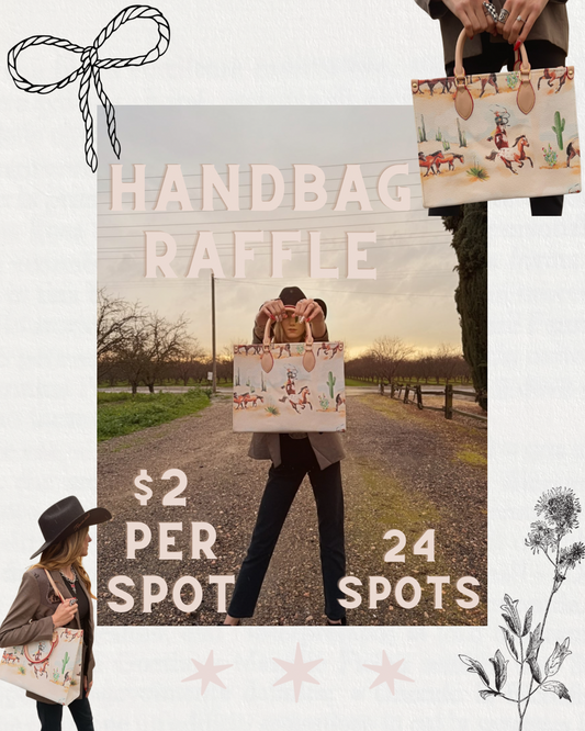 *HANDBAG RAFFLE