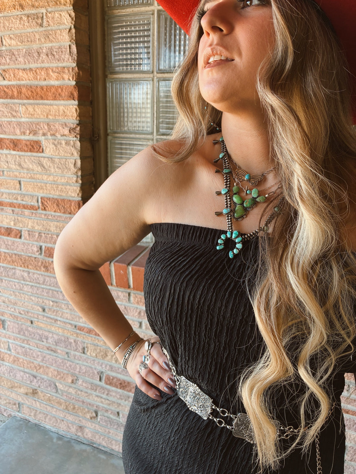 Black Crinkle Knit Tube Jumpsuit