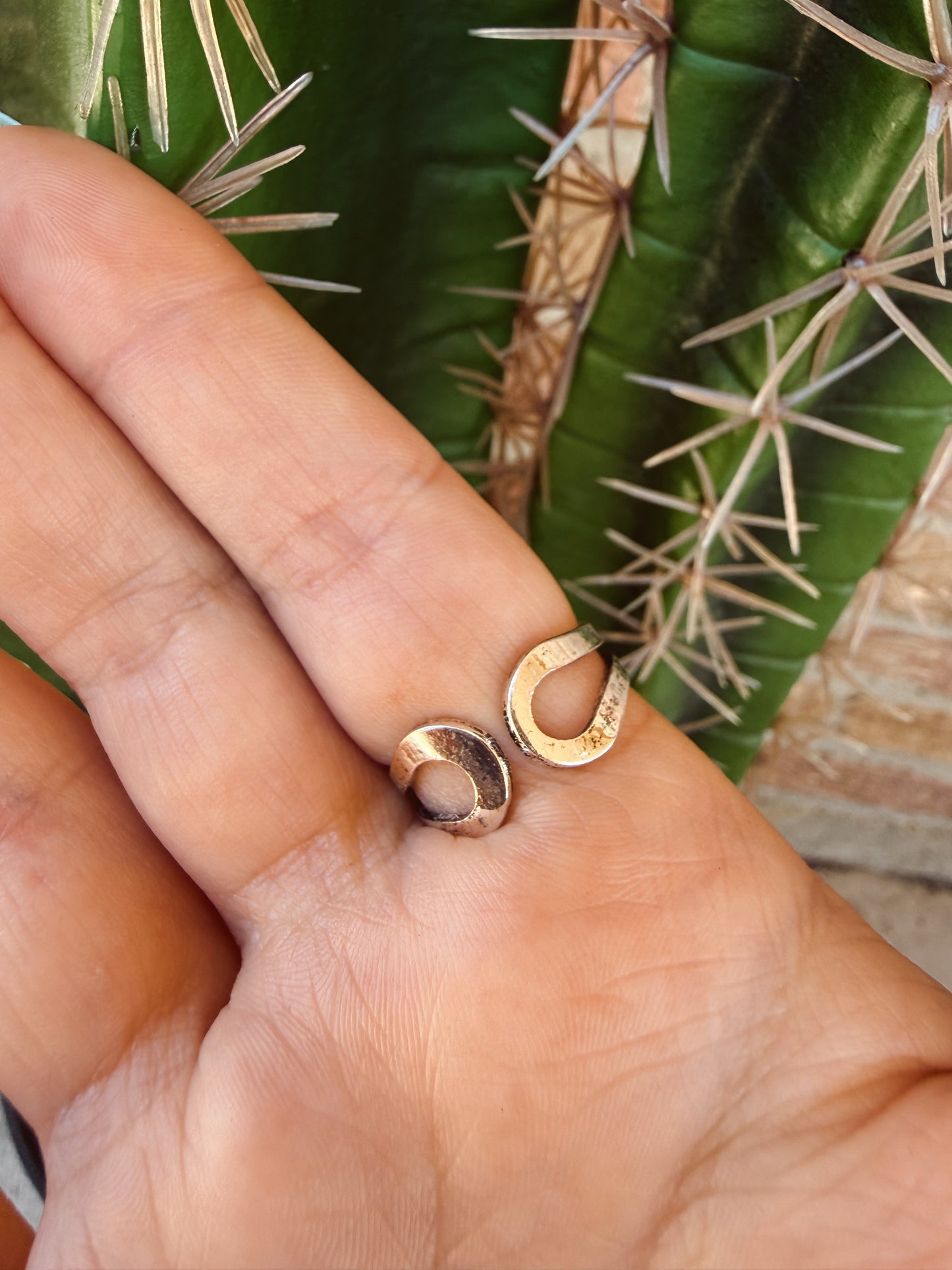 Teardrop Stone Adjustable Ring