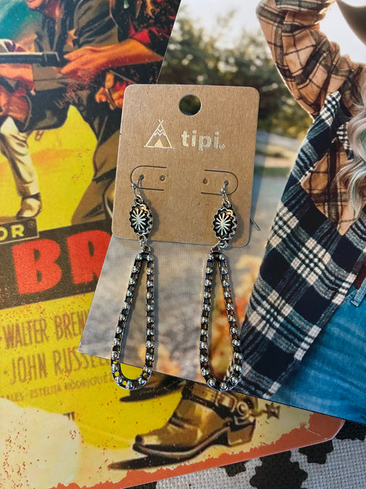 Western Teardrop Earrings