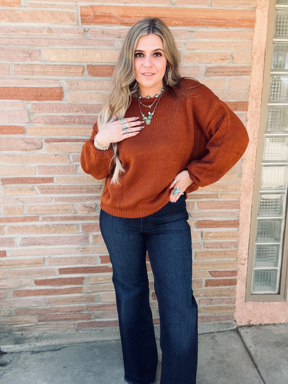 Rustic Belle Sweater