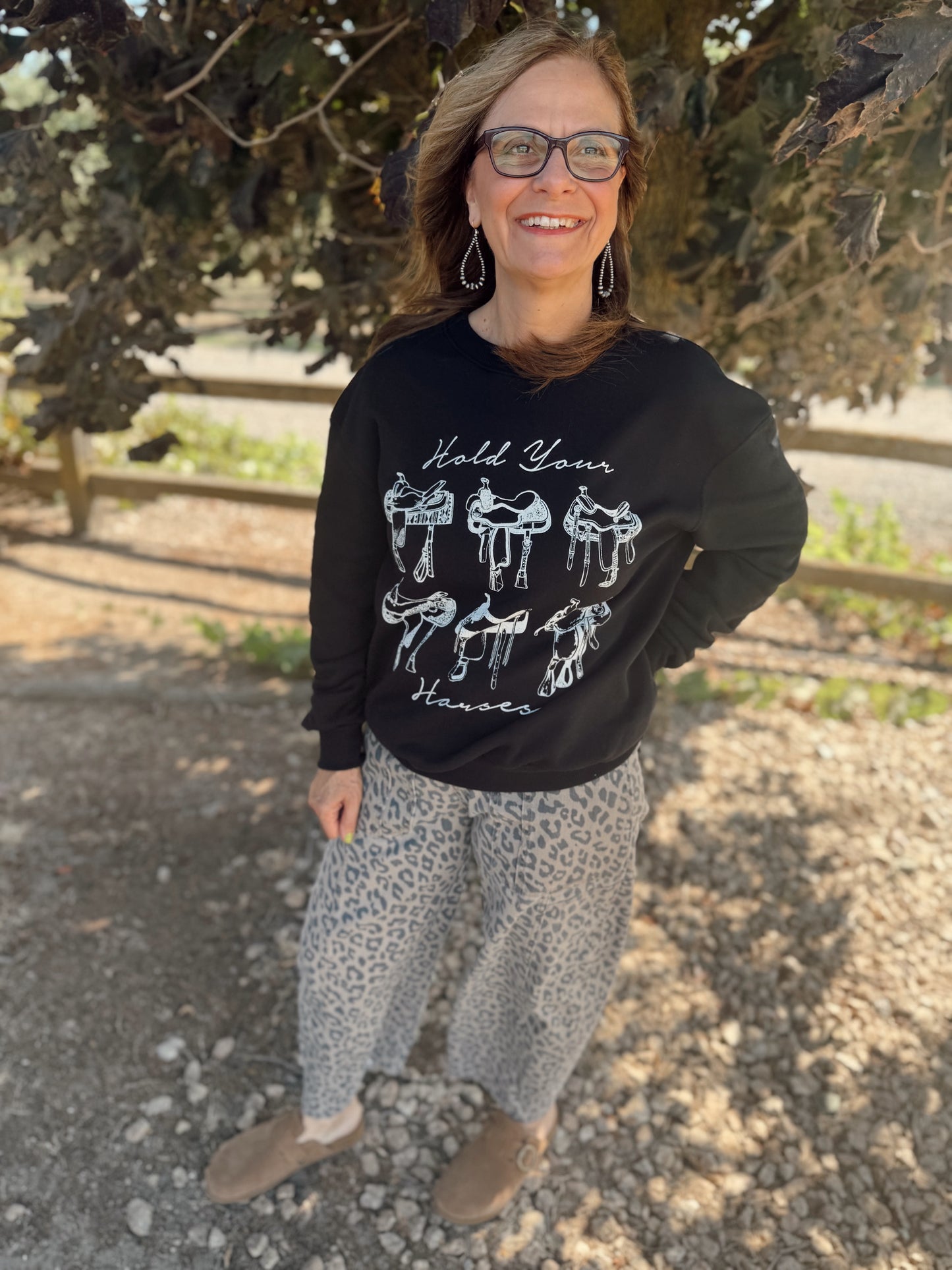 Hold Your Horses Crewneck